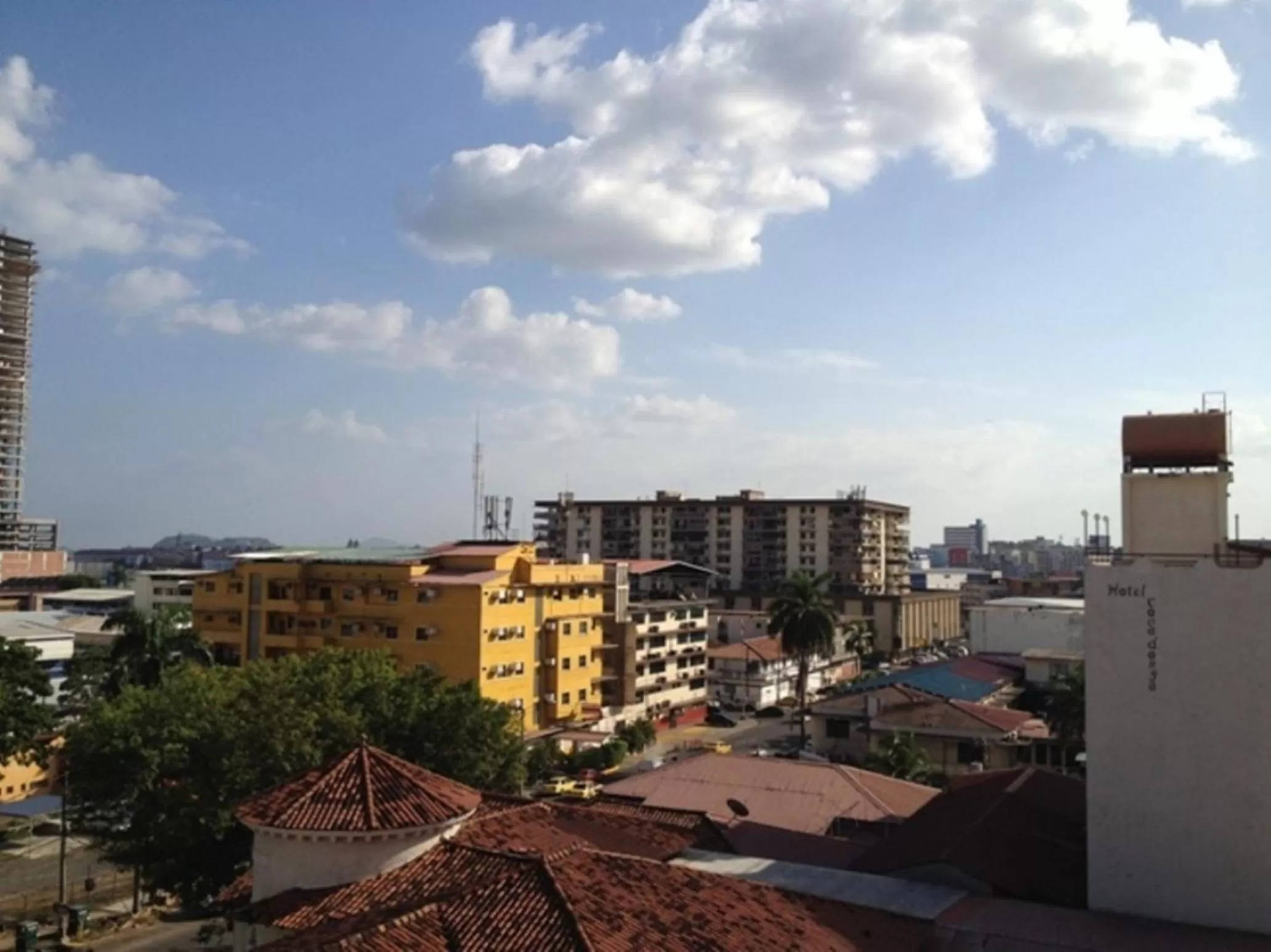 City view in Hotel Acapulco