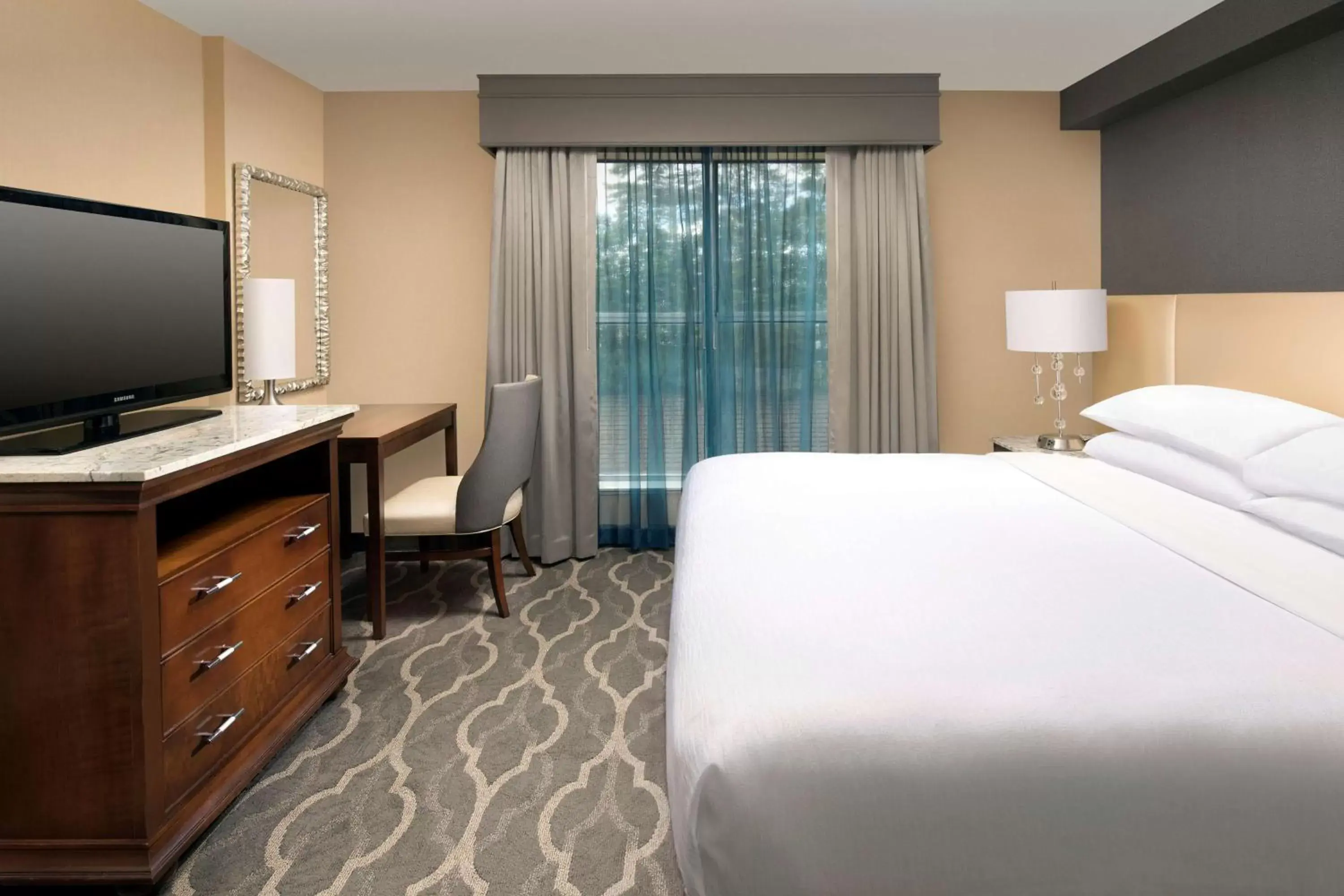 One-Bedroom King Suite - Mobility Accessible in Embassy Suites by Hilton Atlanta Airport One-Bedroom King Suite - Mobility Accessible in Embassy Suites by Hilton Atlanta Airport