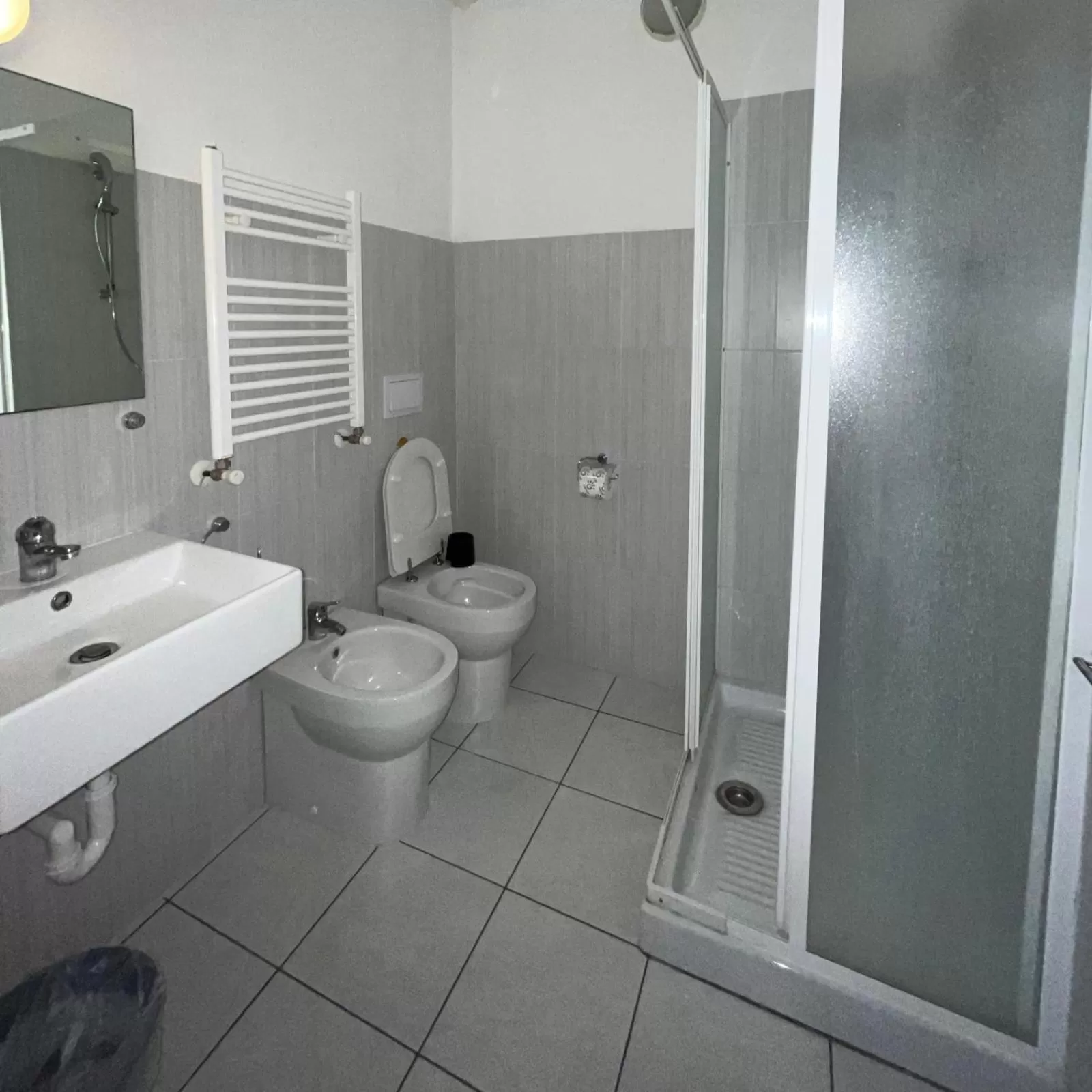 Toilet, Bathroom in Hotel villa del bagnino