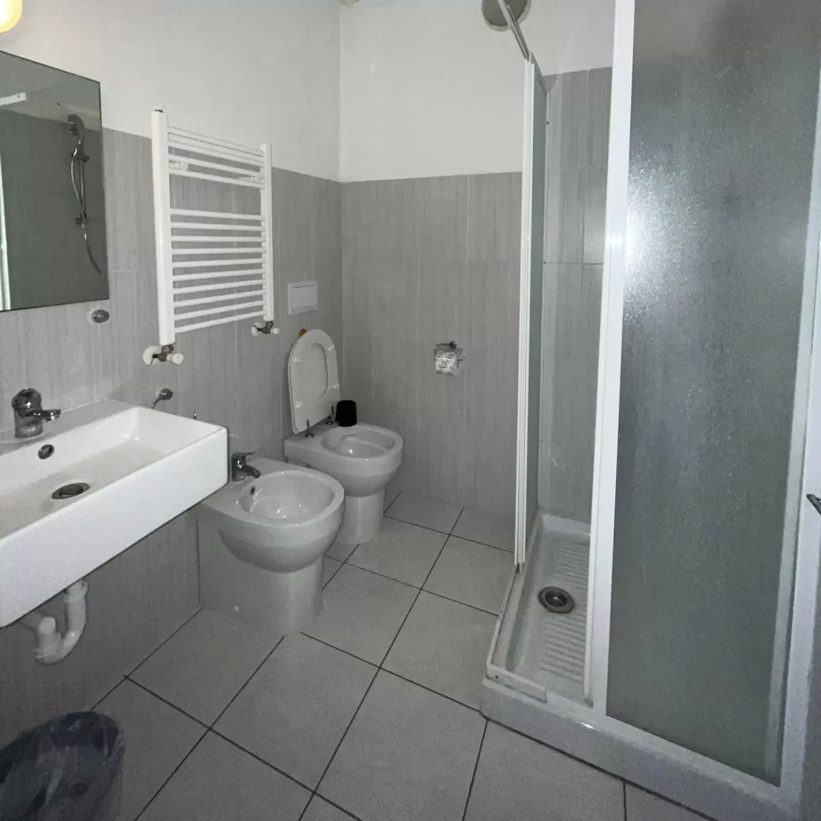 Toilet, Bathroom in Hotel villa del bagnino