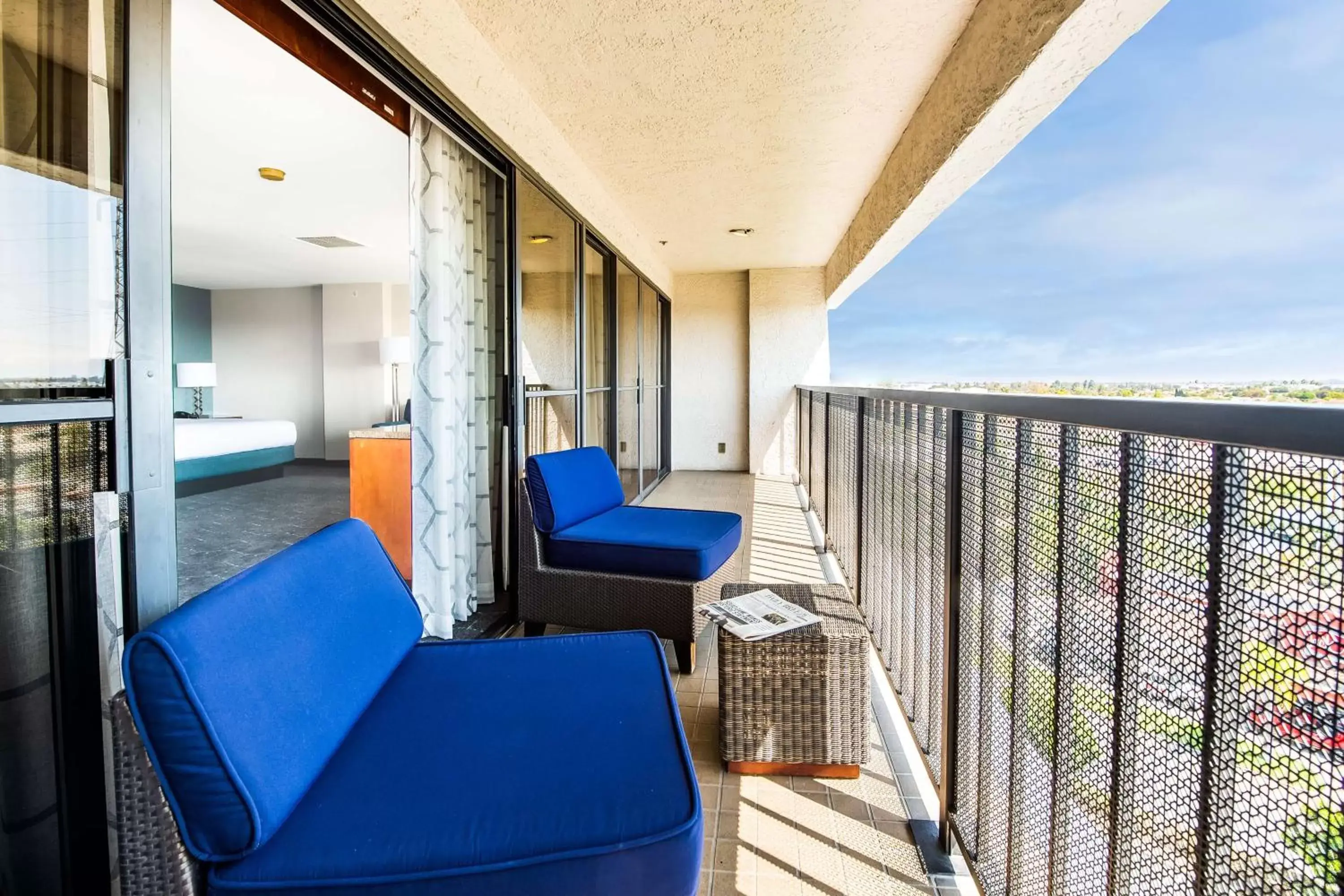 View (from property/room), Balcony/Terrace in DoubleTree by Hilton Carson