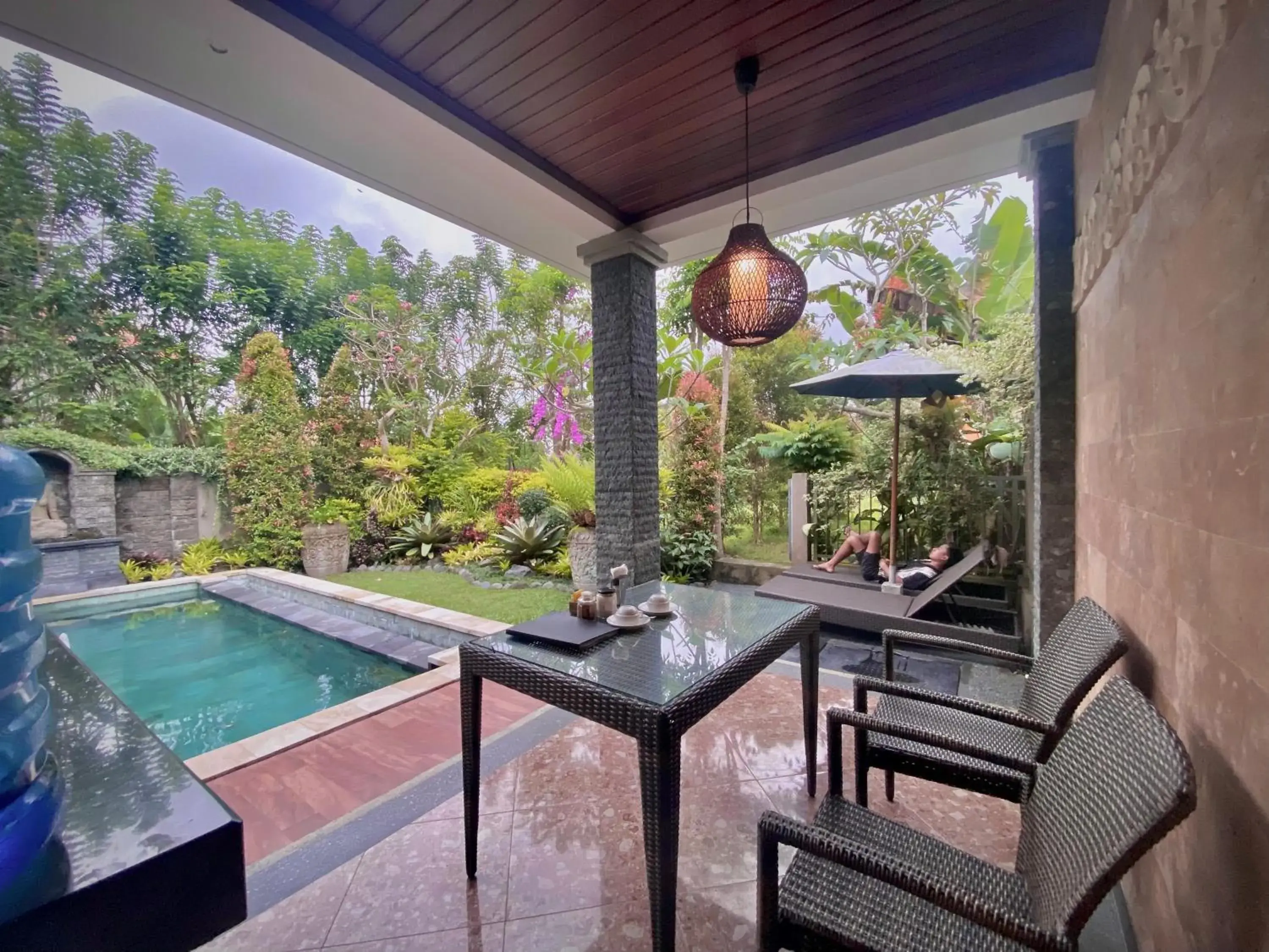 Garden, Swimming Pool in Ubud Paradise Villa