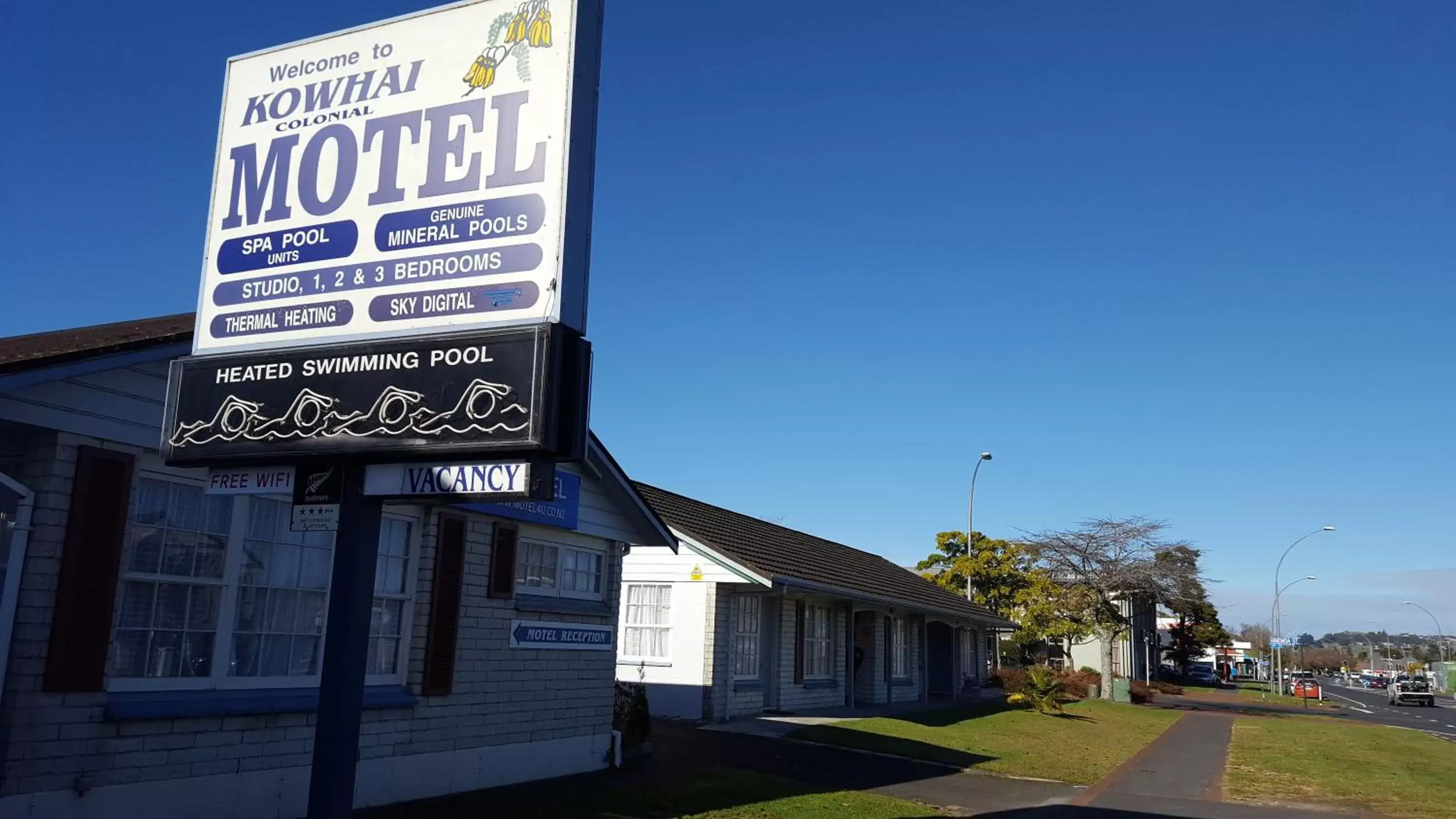 Property logo or sign, Property Building in Kowhai Motel Rotorua