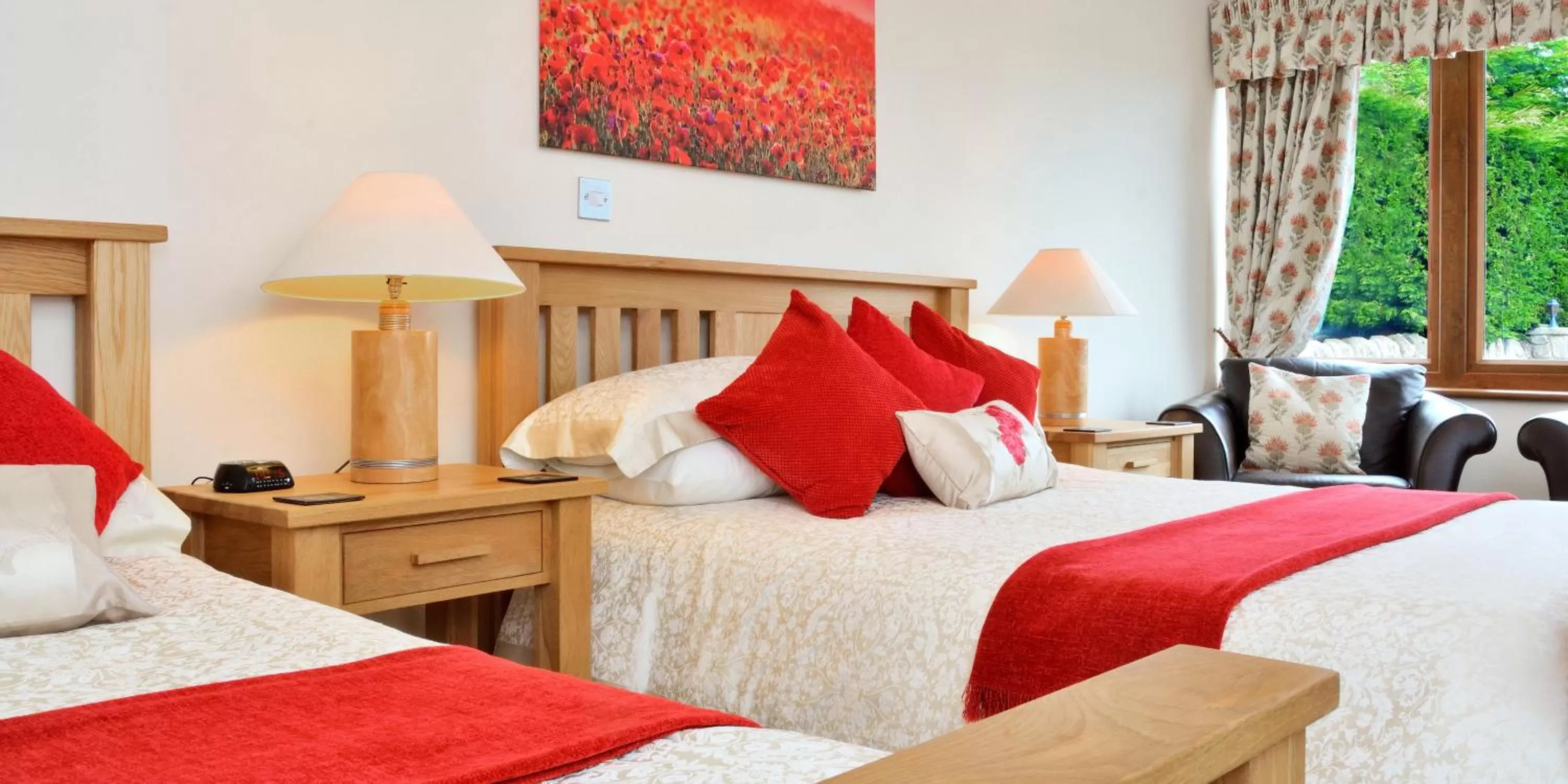 Bed in Peggyslea Farm B&B