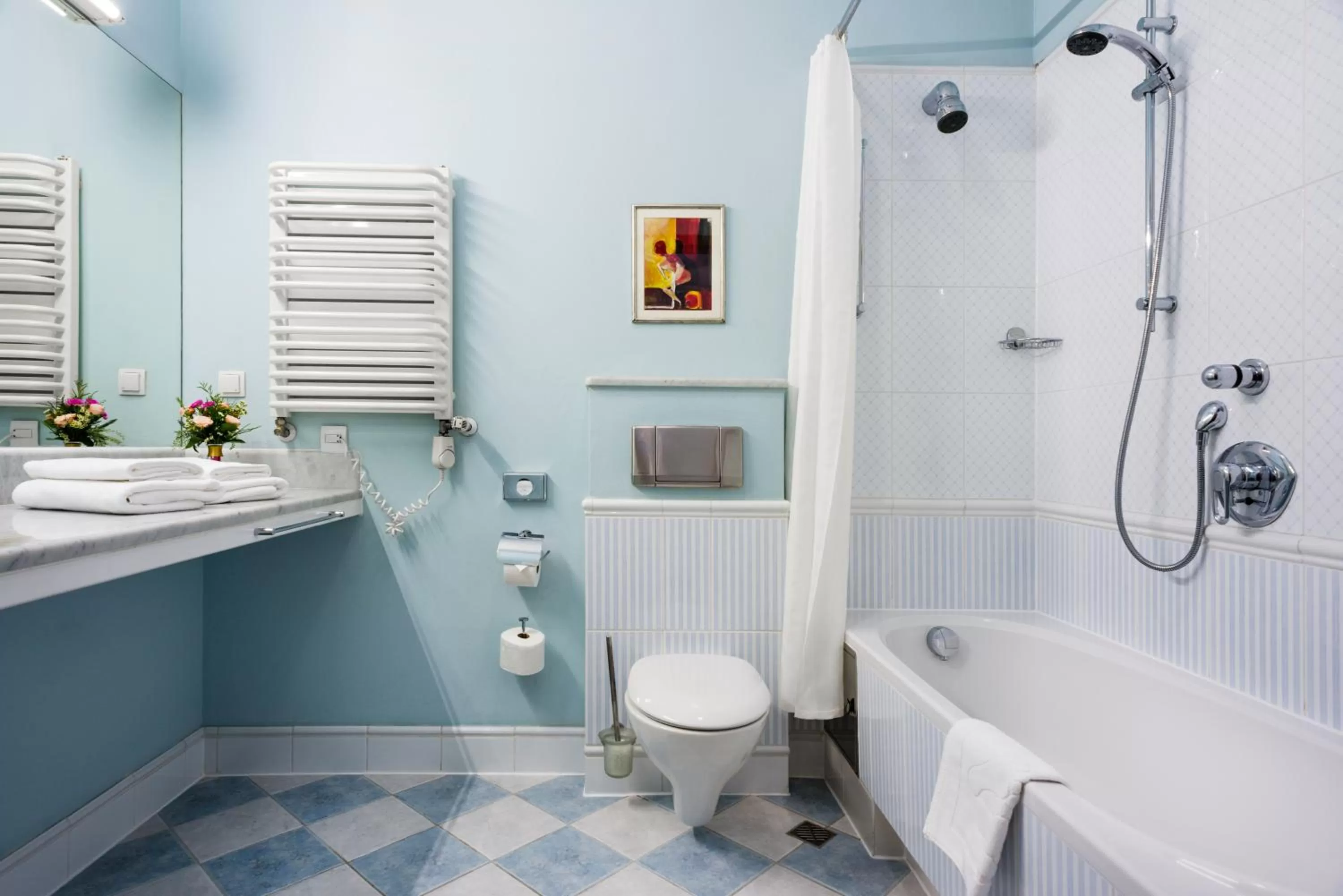Bathroom in Hotel Maltański