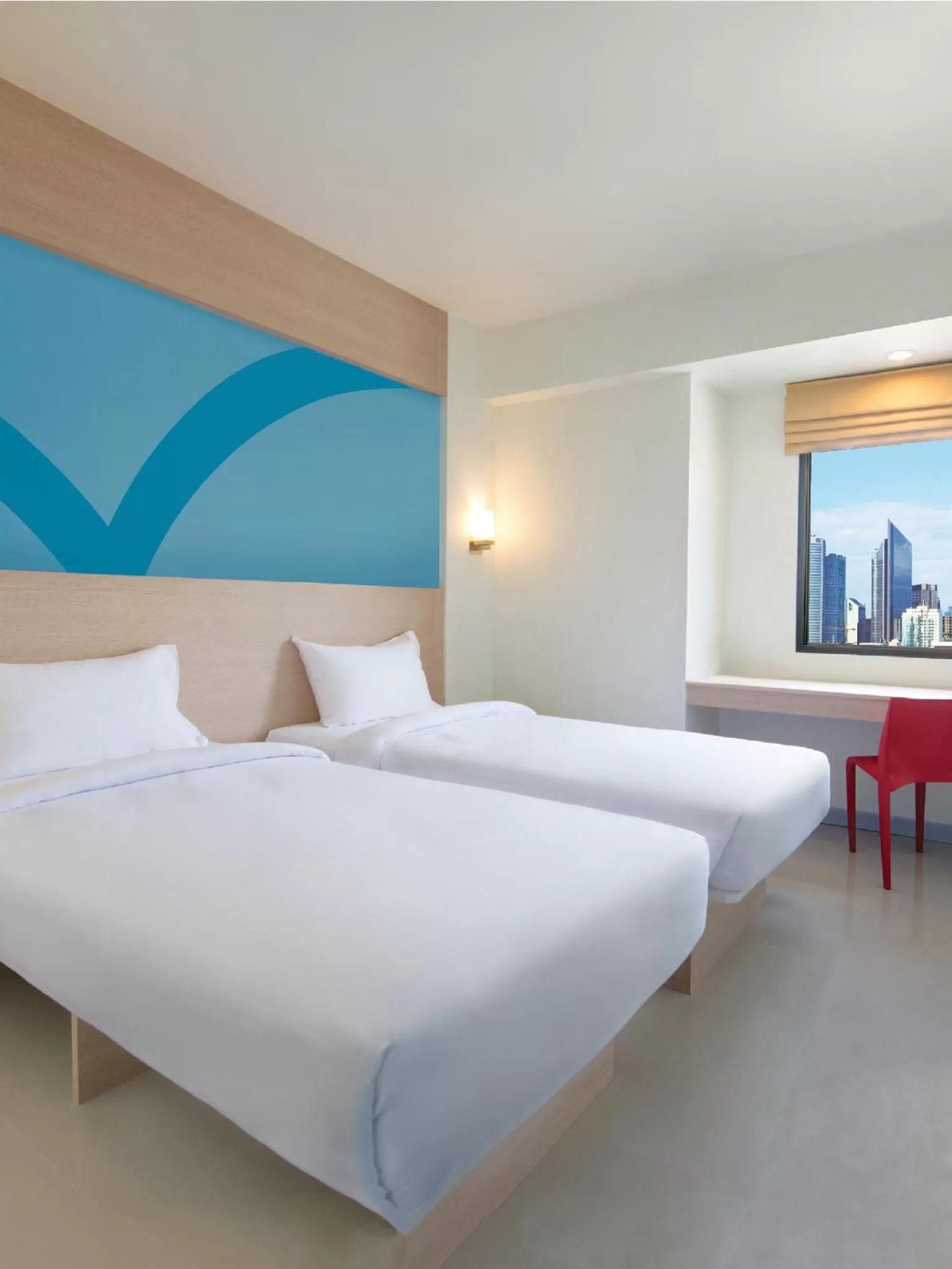 Bedroom, Bed in Hop Inn Hotel Tomas Morato Quezon City