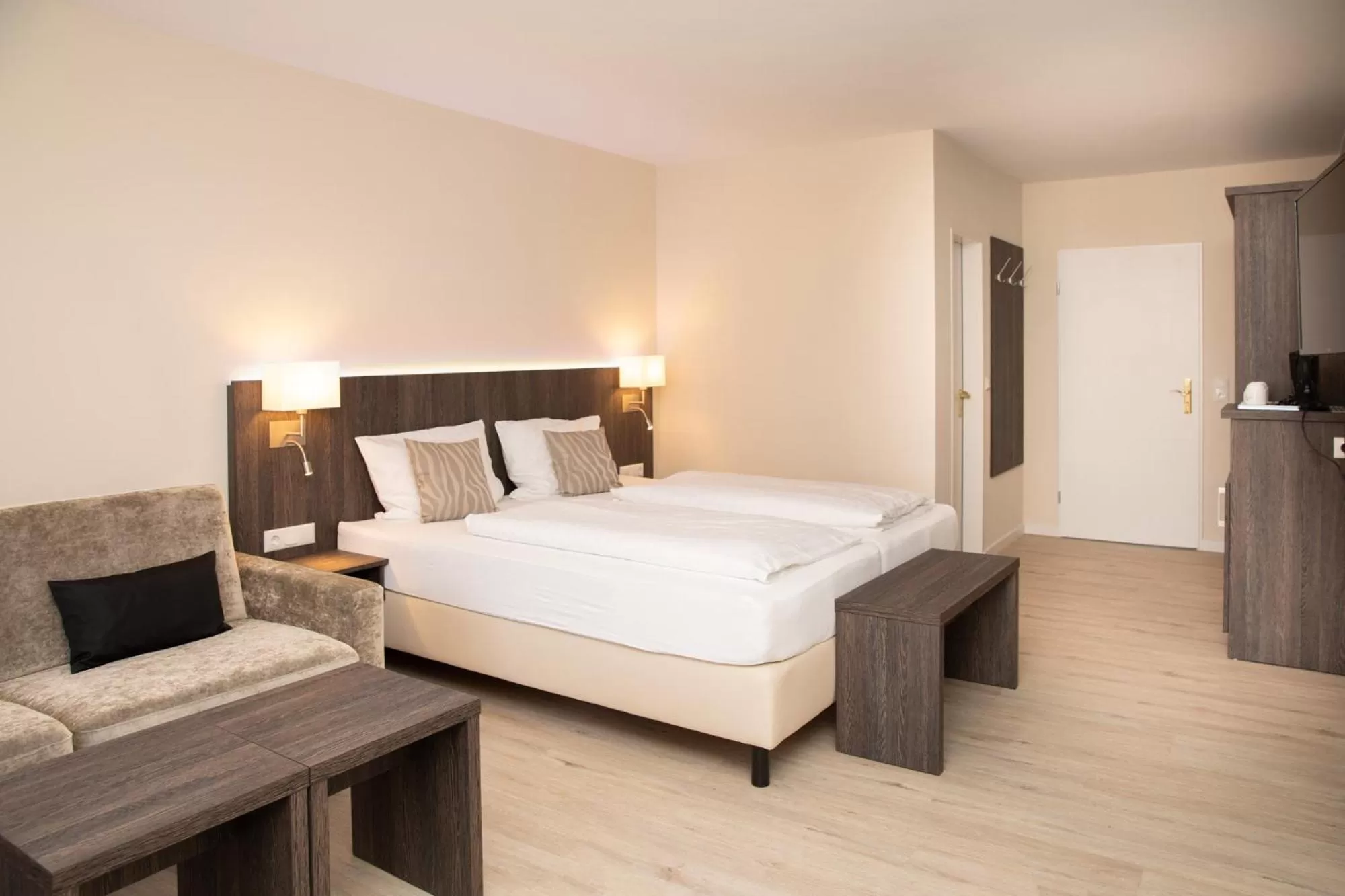 Bed in Hotel Twilling