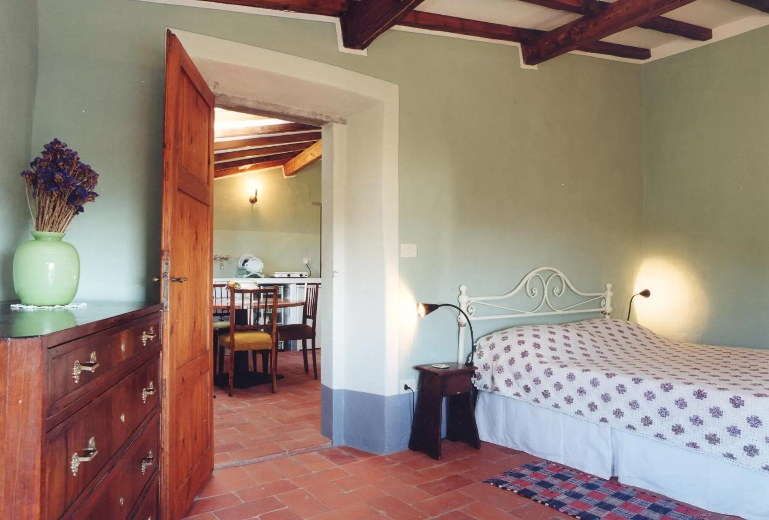 Dining area, Bed in antica casa "le rondini"