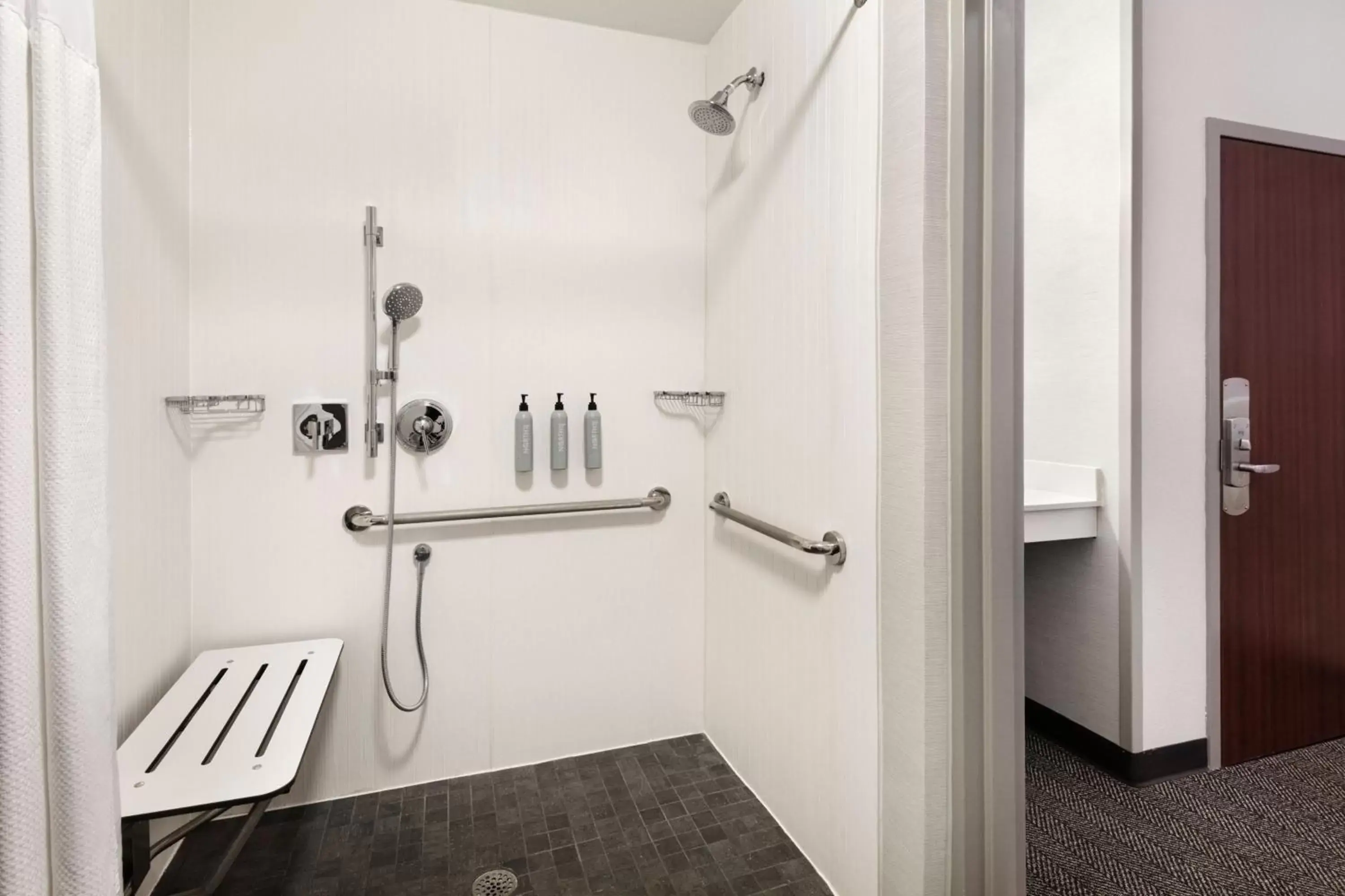 Bathroom in Courtyard by Marriott Burlington