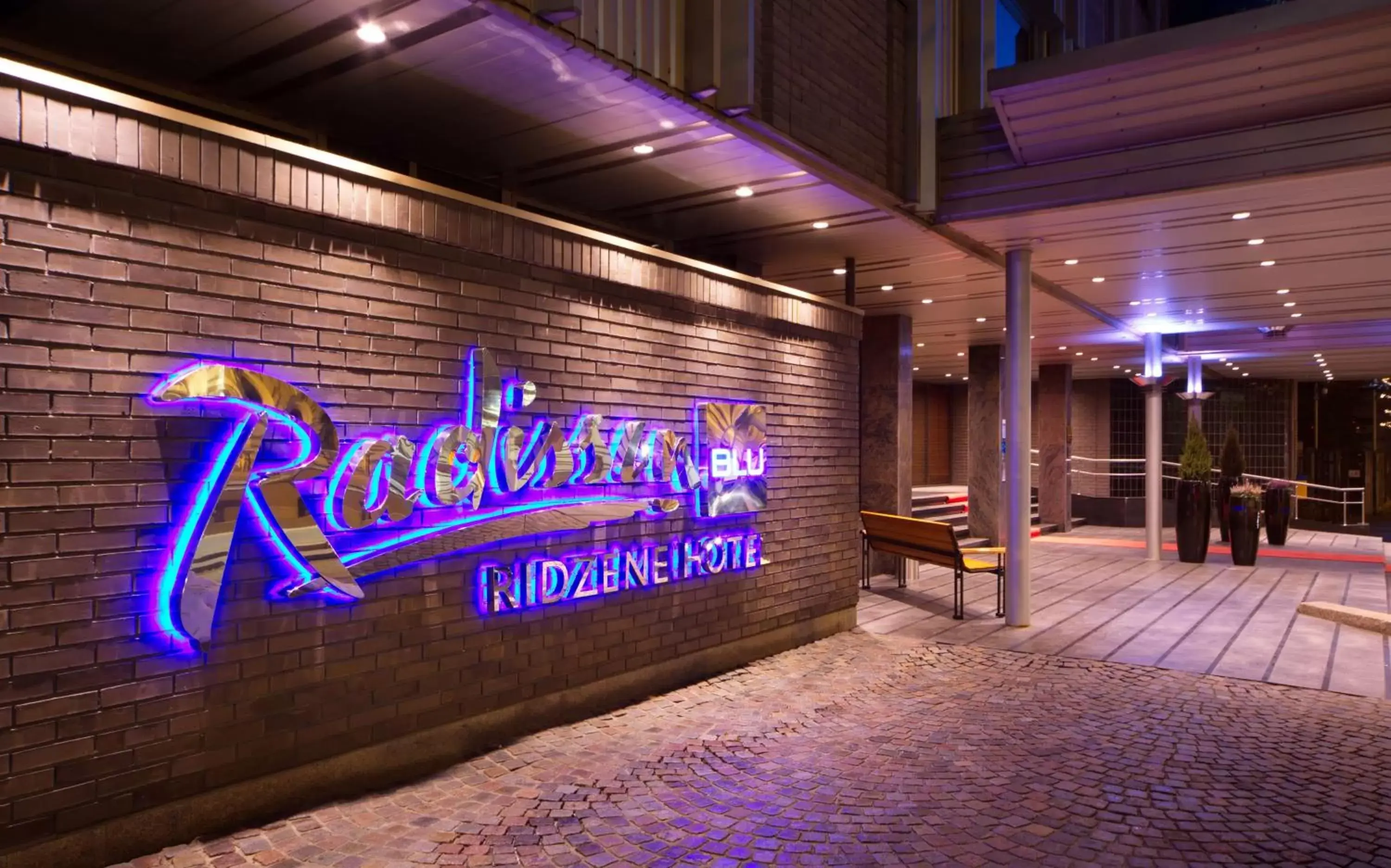 Property building in Radisson Blu Ridzene Hotel, Riga