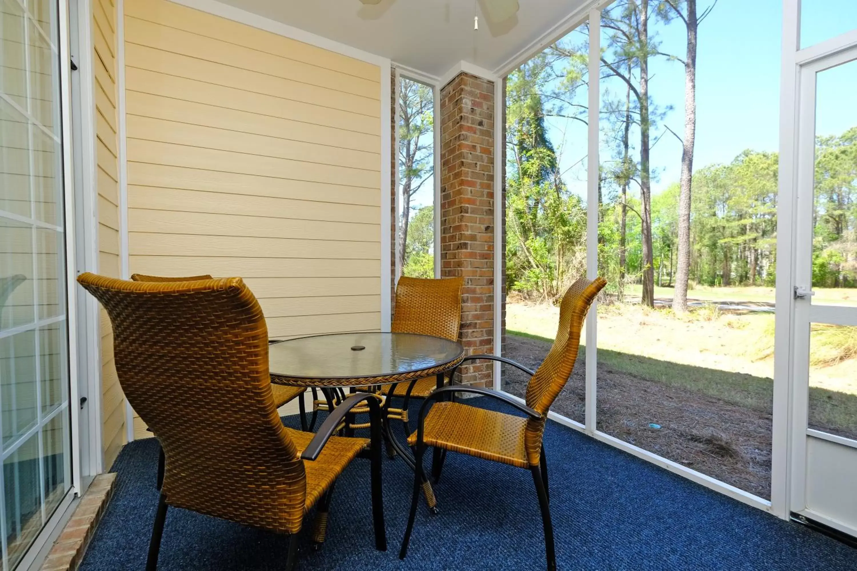 Patio in Barefoot Resort Golf & Yacht Club Villas