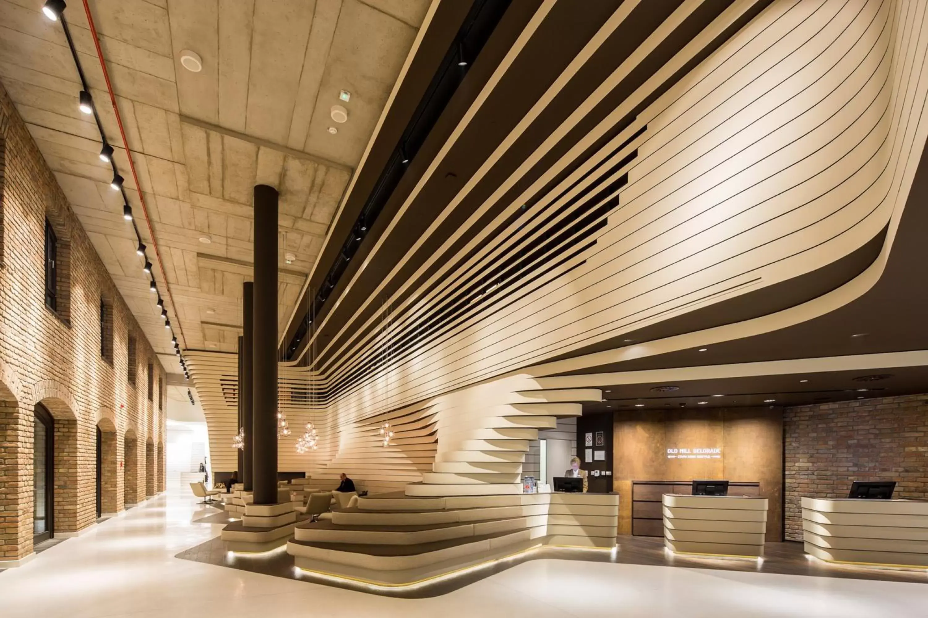 Lobby or reception in Radisson Collection Hotel, Old Mill Belgrade Lobby or reception in Radisson Collection Hotel, Old Mill Belgrade