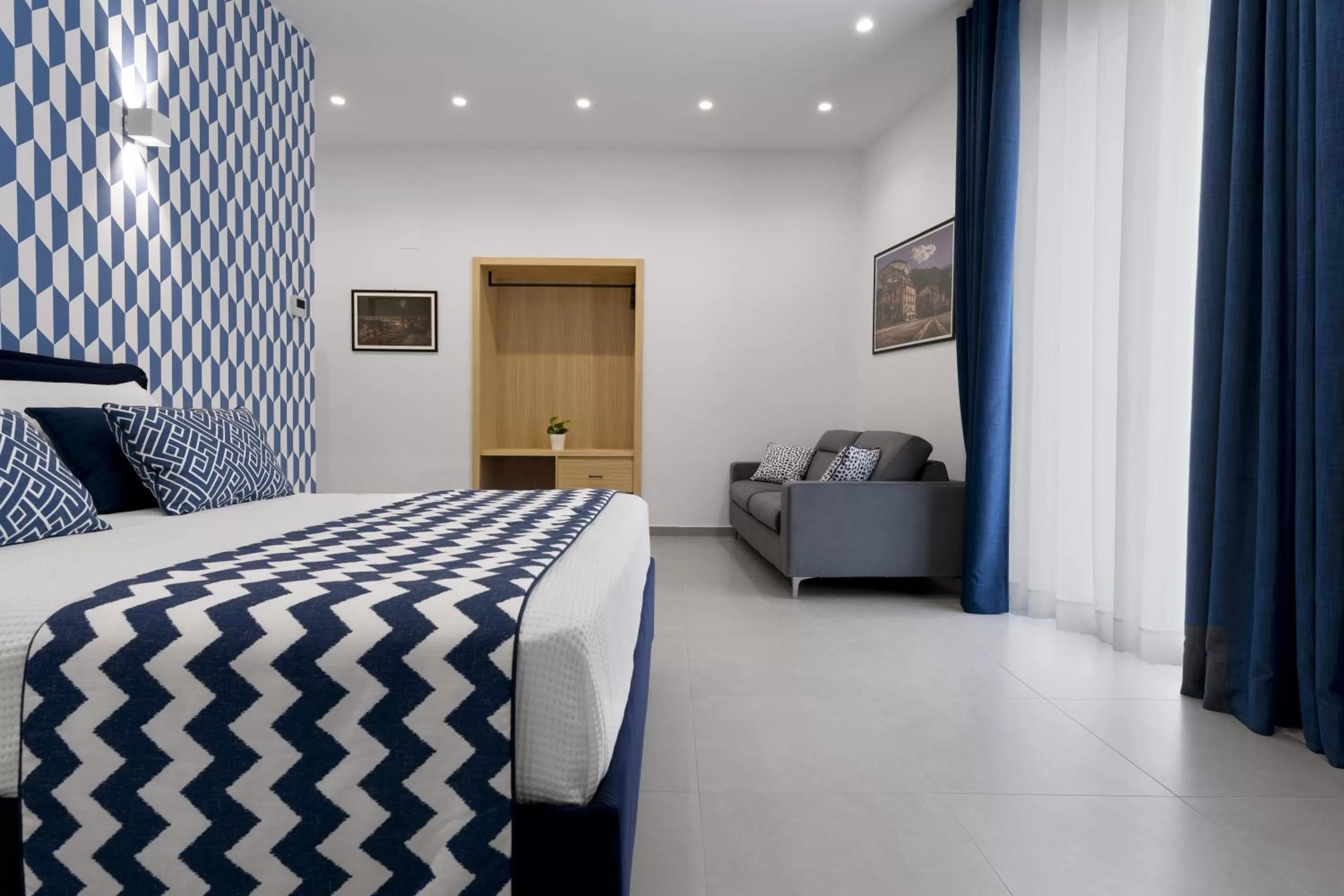 Bed in HSuites Luxury B&B