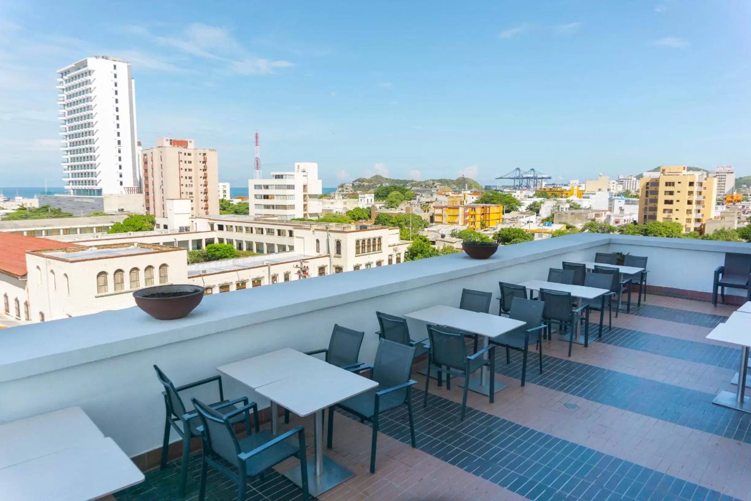 Balcony/Terrace in Best Western Plus Santa Marta Hotel