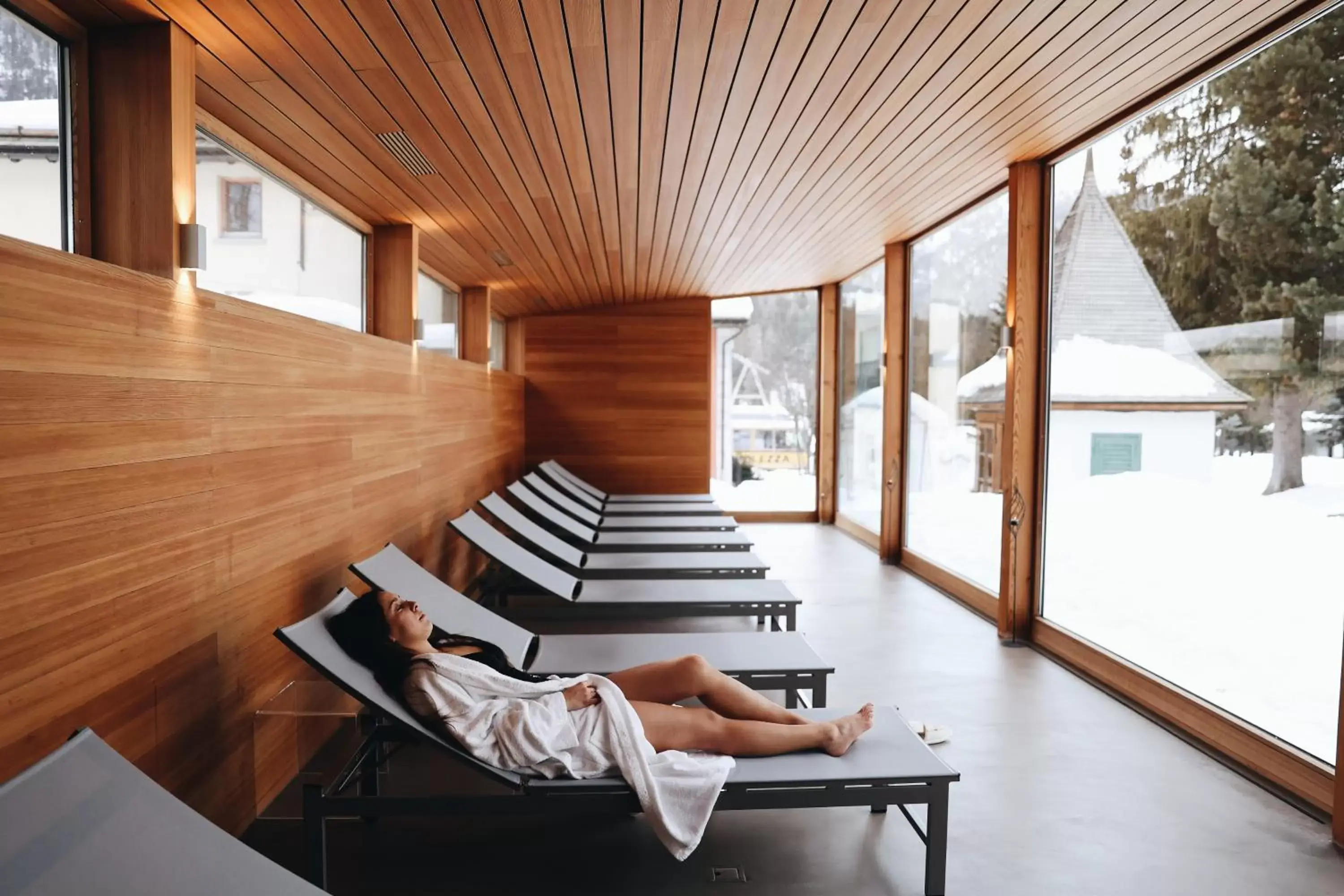 Spa and wellness centre/facilities in Hotel Walther - Relais & Châteaux