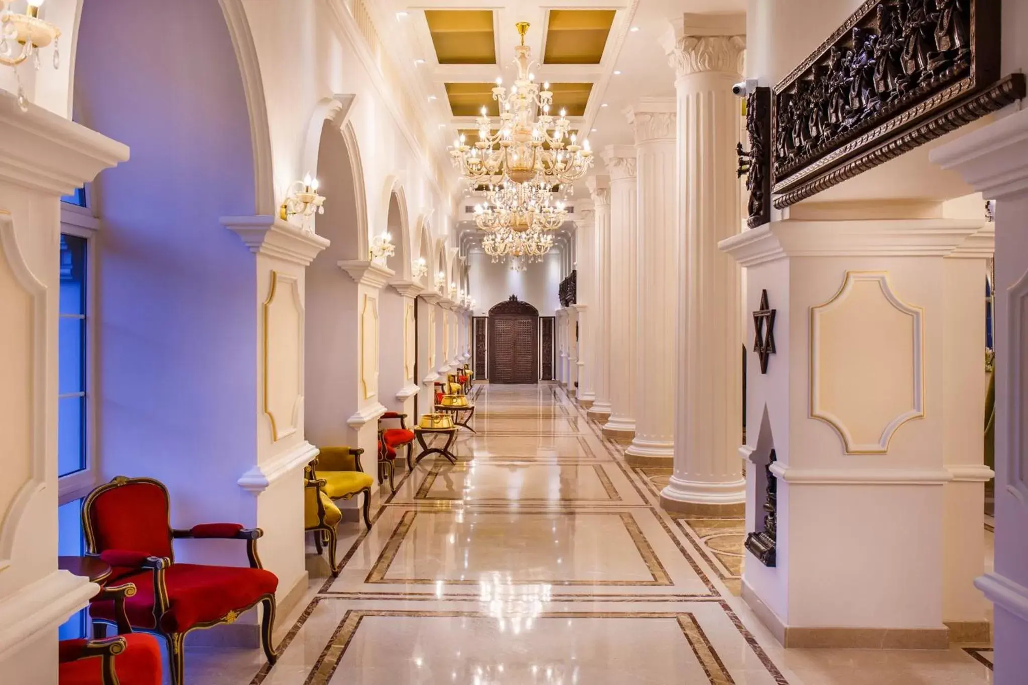 Lobby or reception in Hotel Shanker