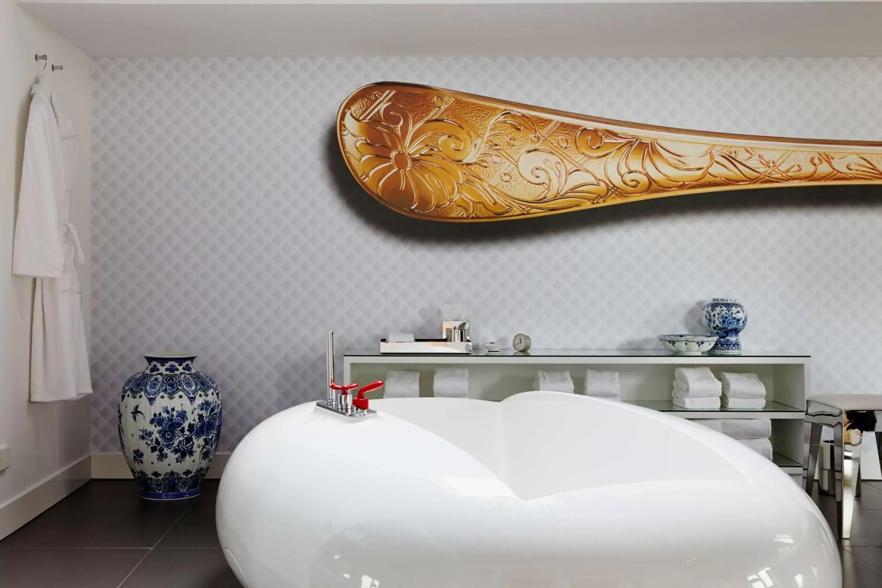 Bathroom in Andaz Amsterdam Prinsengracht - a concept by Hyatt