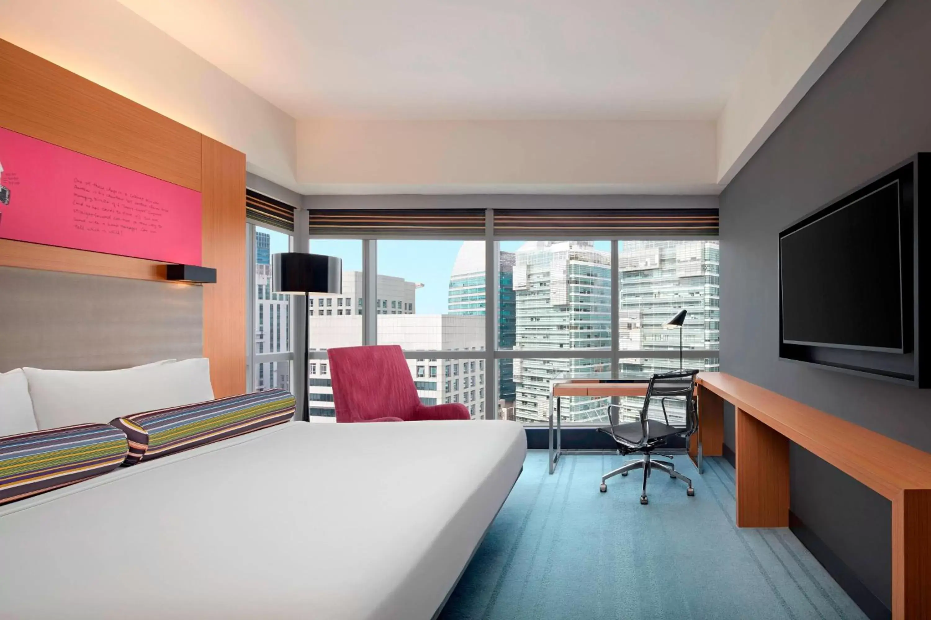 Bedroom in Aloft Kuala Lumpur Sentral