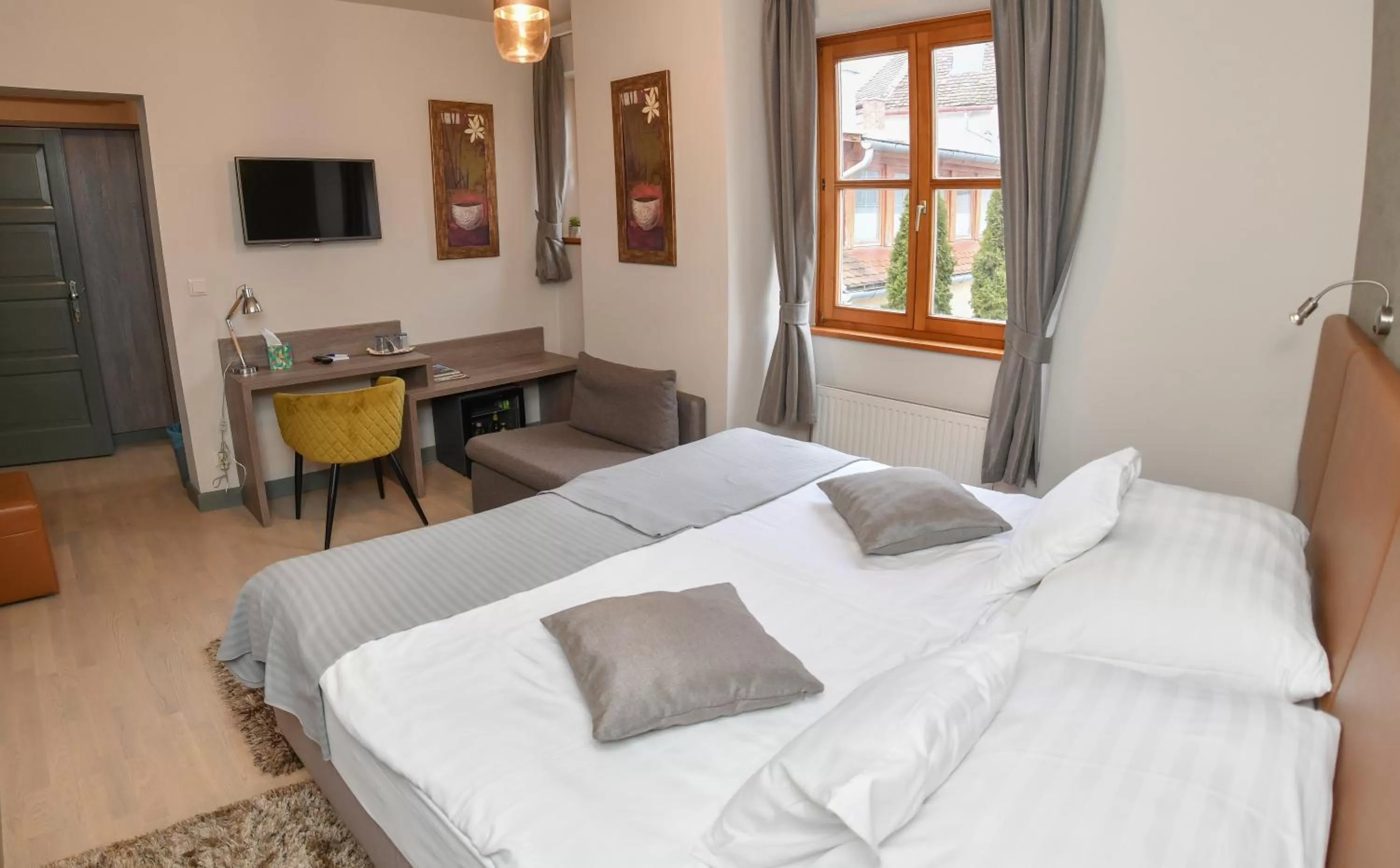 Bed in Portré Panzió