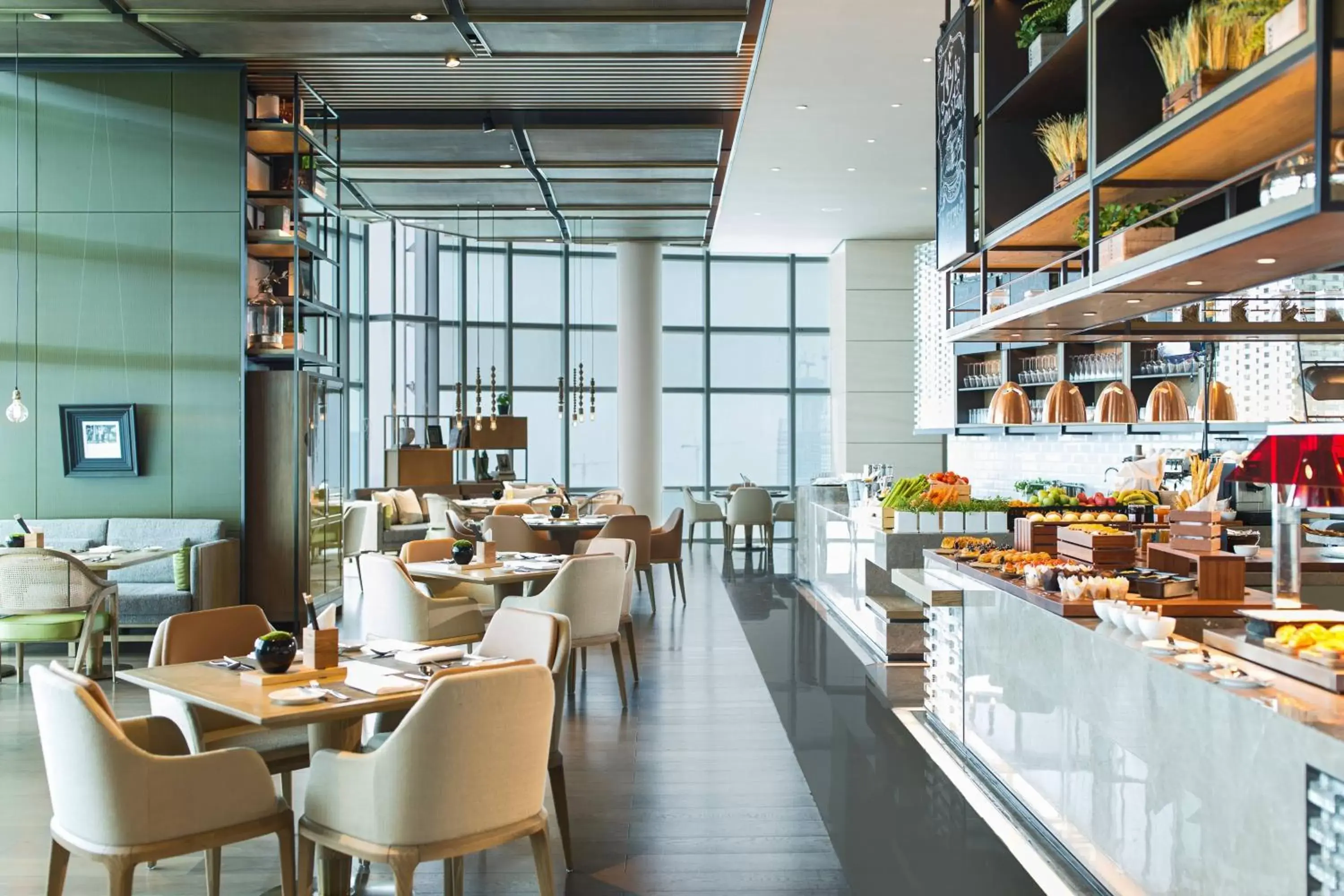 Kitchen or kitchenette, Restaurant/Places to Eat in Shenzhen Marriott Hotel Nanshan