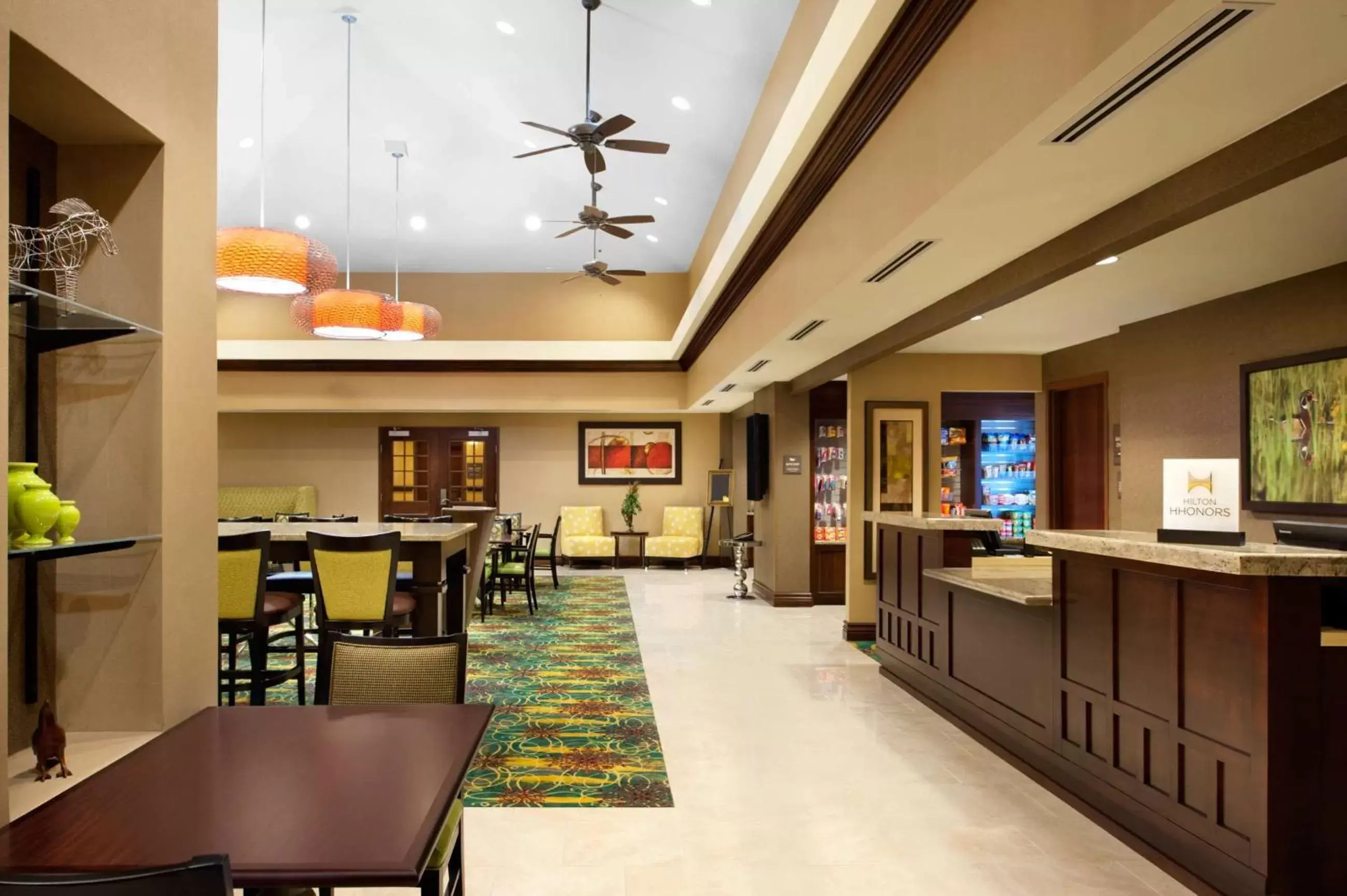 Lobby or reception, Restaurant/Places to Eat in Homewood Suites by Hilton Shreveport Bossier City, LA