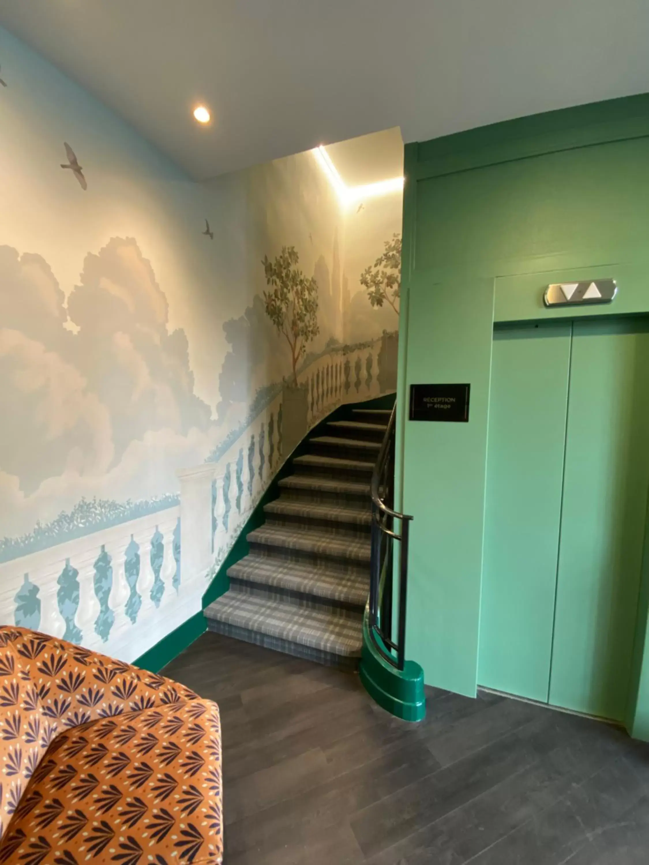 Decorative detail, Lobby/Reception in Hôtel Marguerite