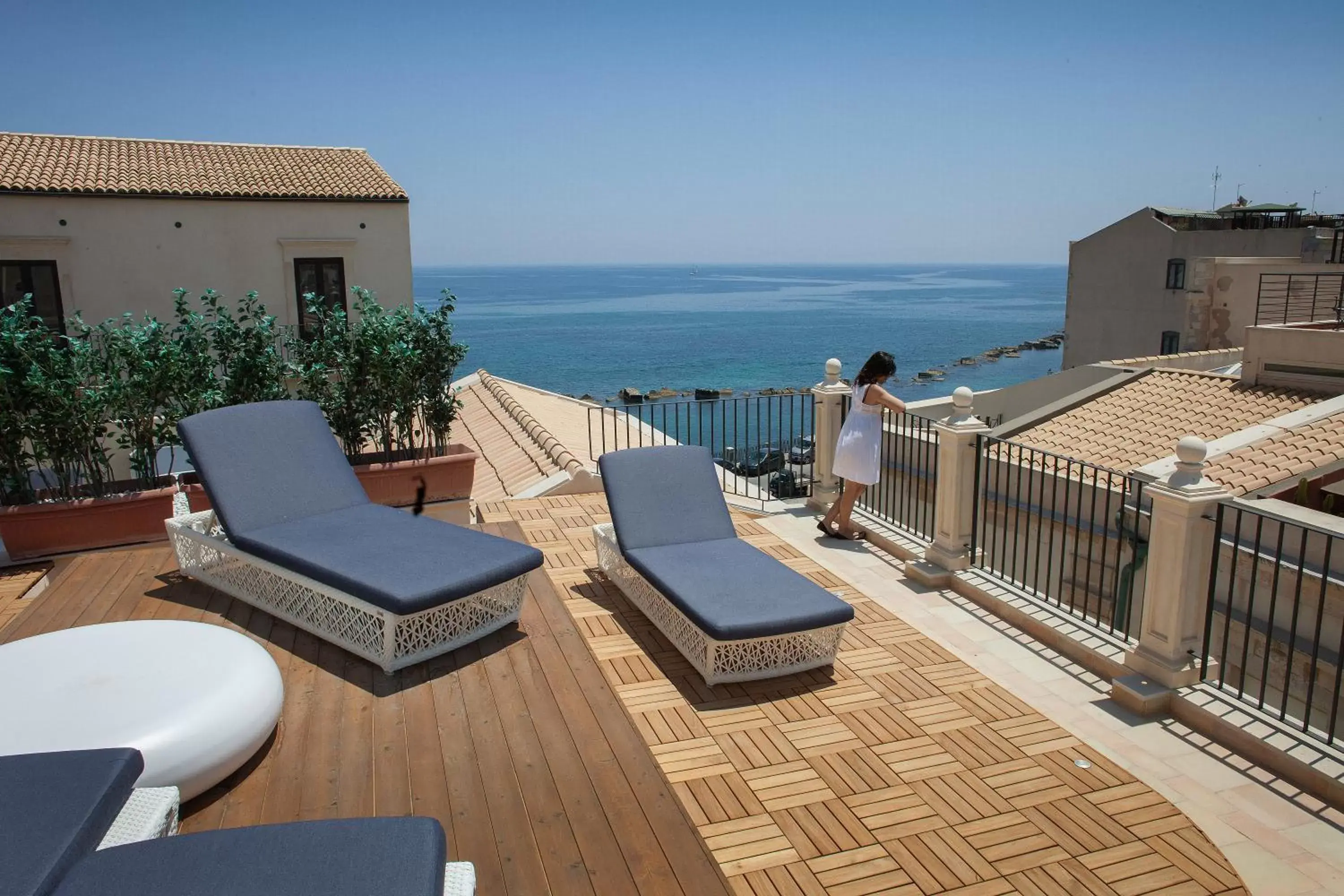 Balcony/Terrace, Sea View in Algilà Ortigia Charme Hotel