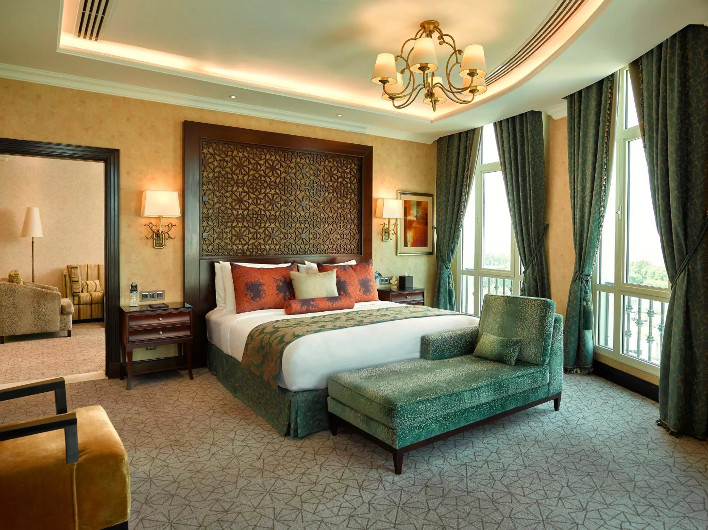 Photo of the whole room, Bed in Royal Maxim Palace Kempinski Cairo