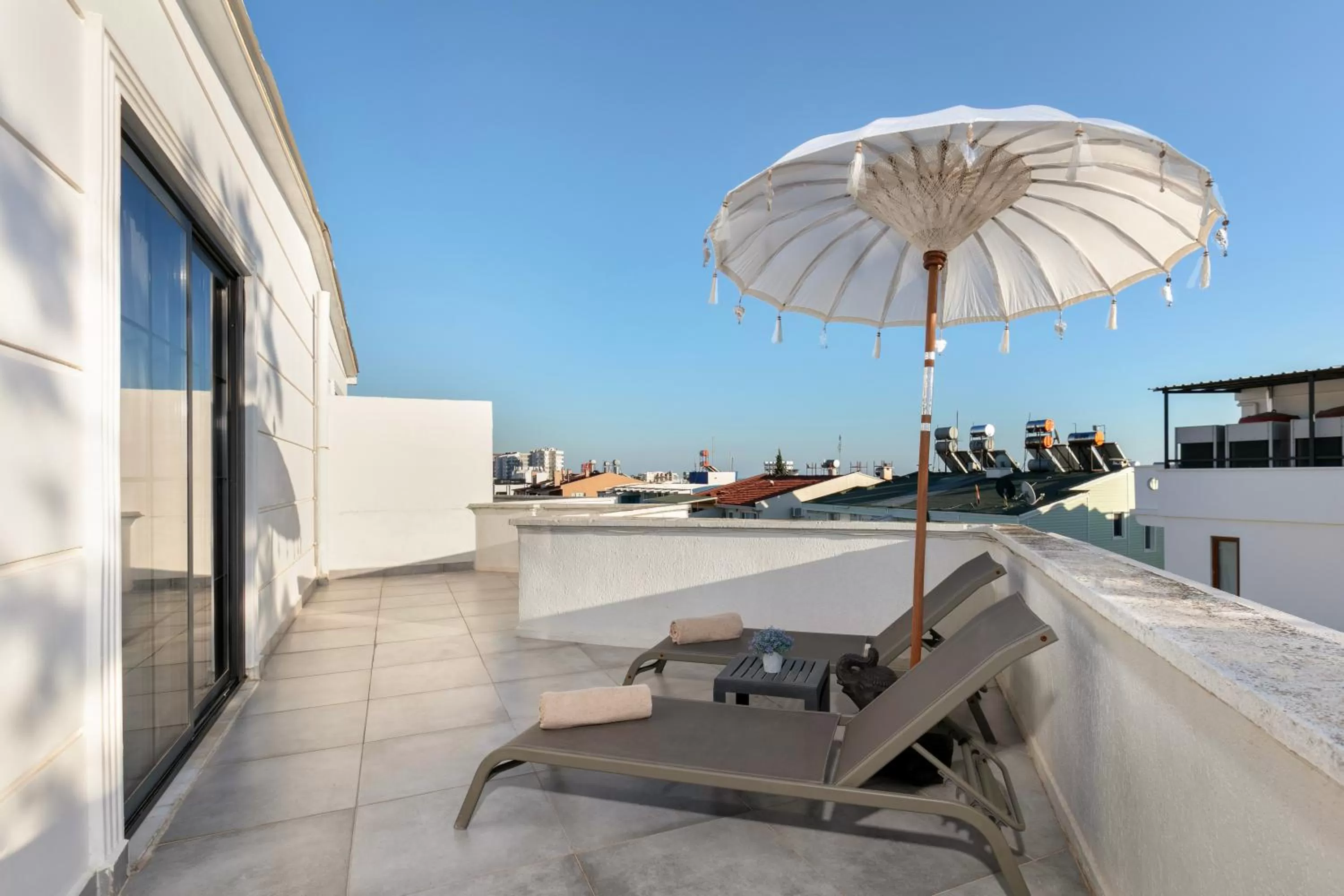 Patio in Azuu Boutique Hotel