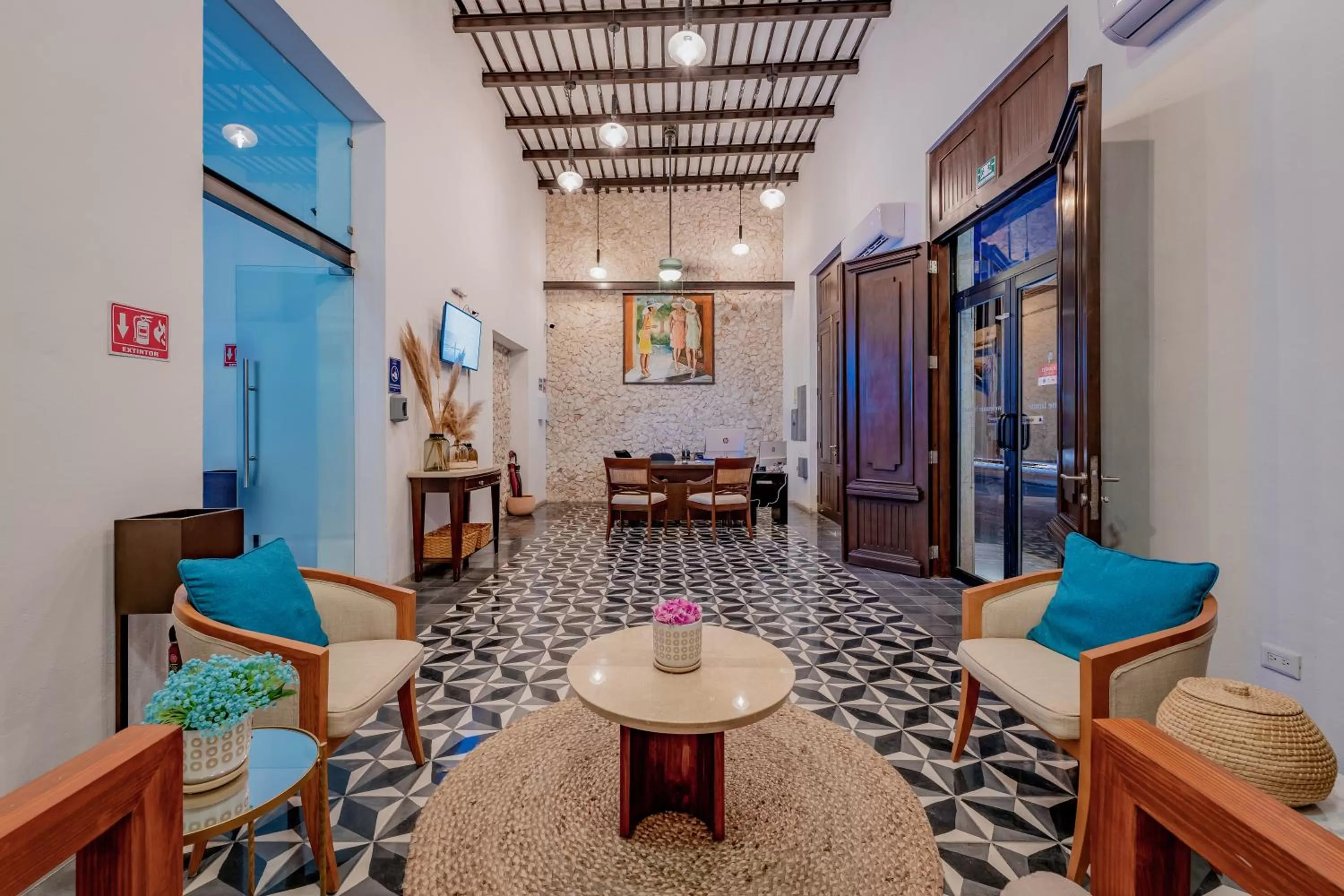 Lobby or reception in Casona Las Tres Marías - Hotel Only adults