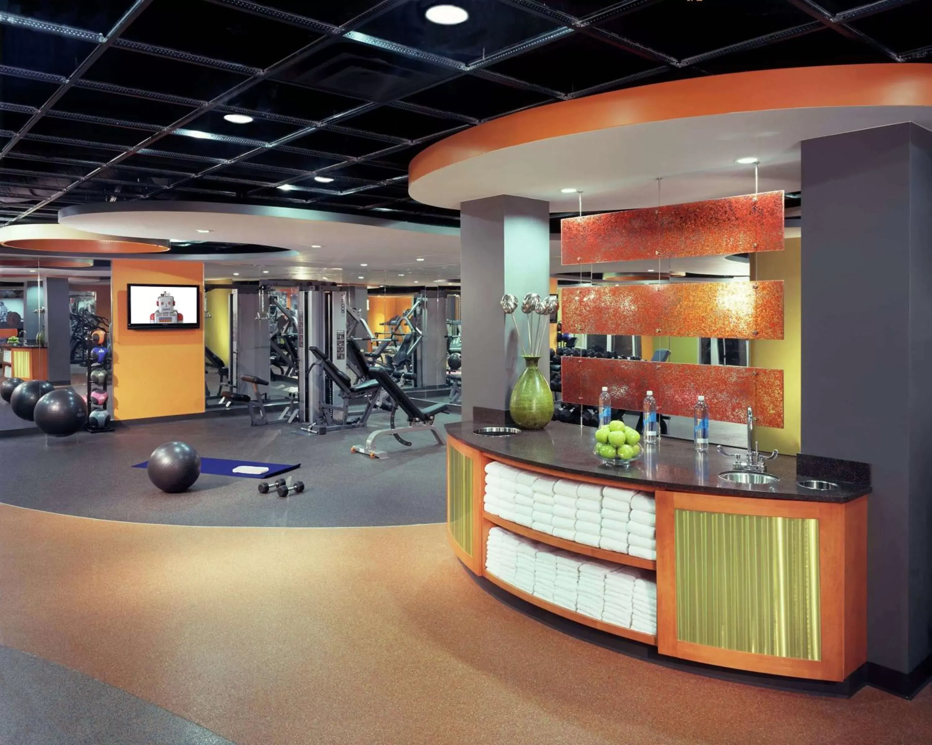 Fitness centre/facilities in the Curtis Denver - A DoubleTree by Hilton Hotel