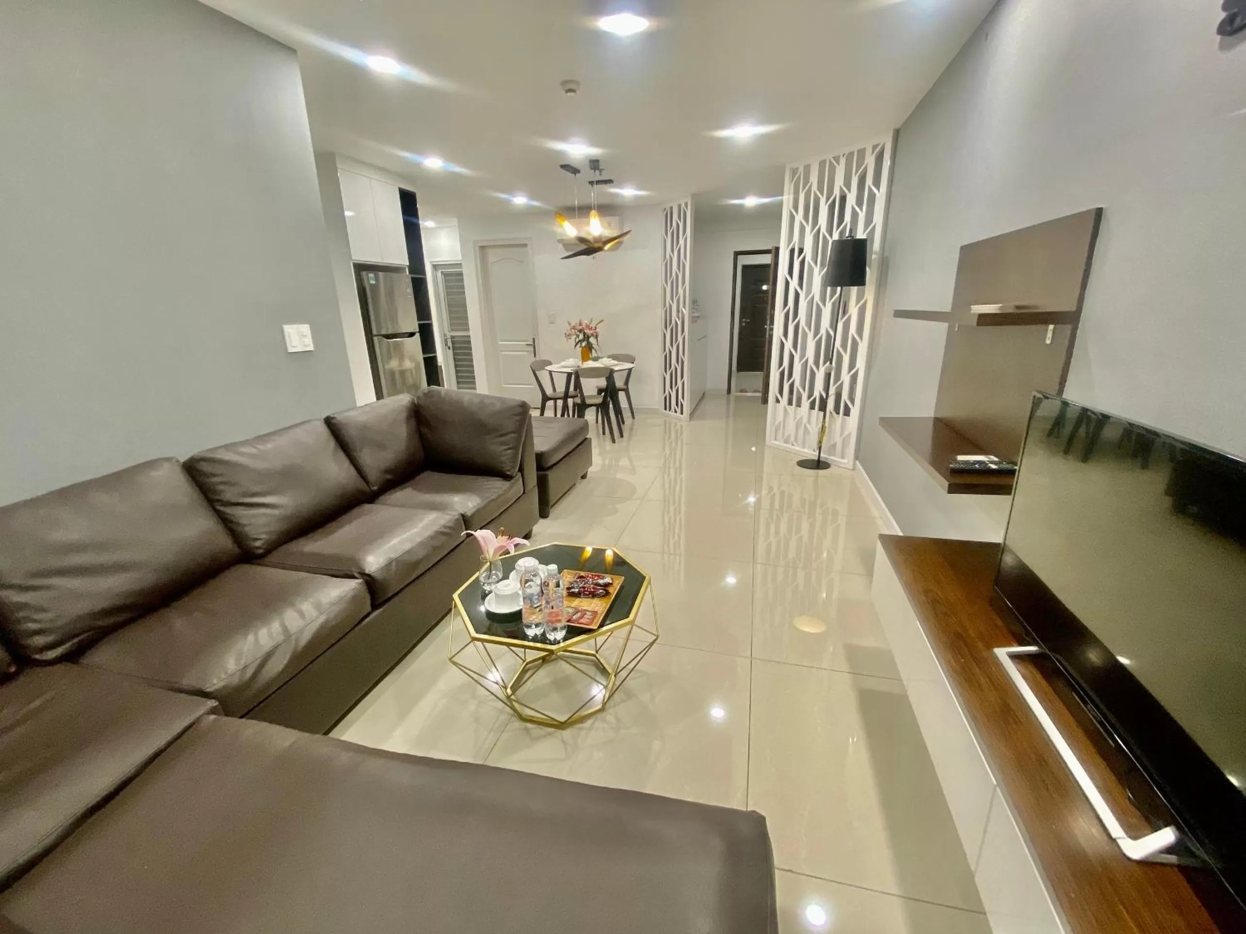 Living room, Seating Area in Convinia Apartment