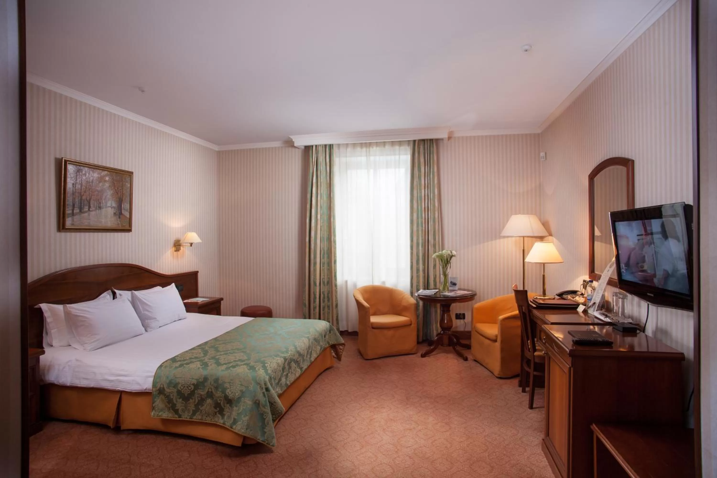 Spring, Bed in Hotel Otrada