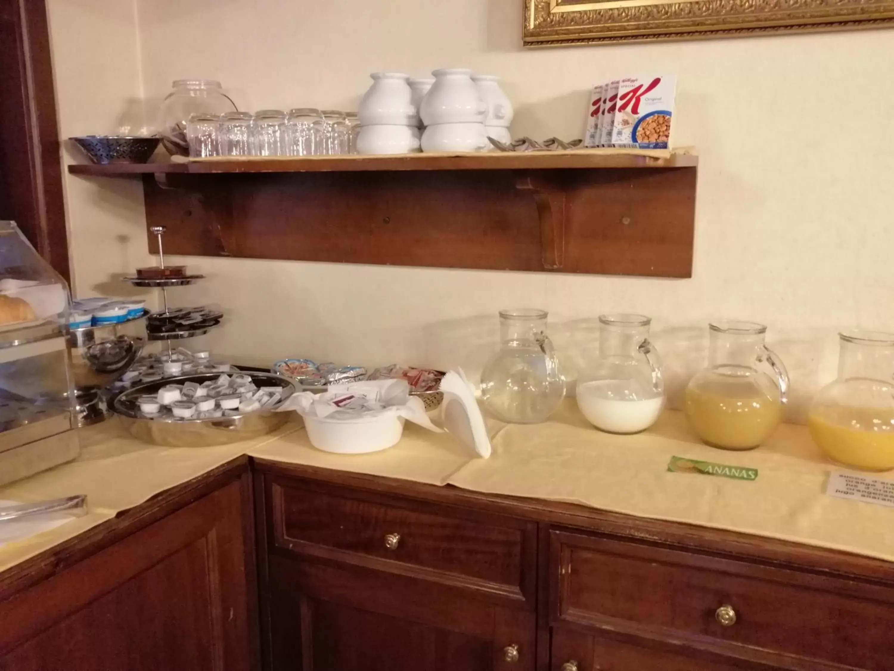 Breakfast, Kitchen/Kitchenette in Hotel Falier