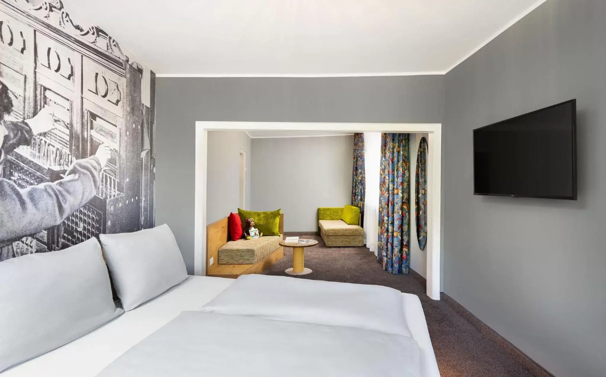 Photo of the whole room, Bed in tinyTwice Hotel Bonn Photo of the whole room, Bed in tinyTwice Hotel Bonn