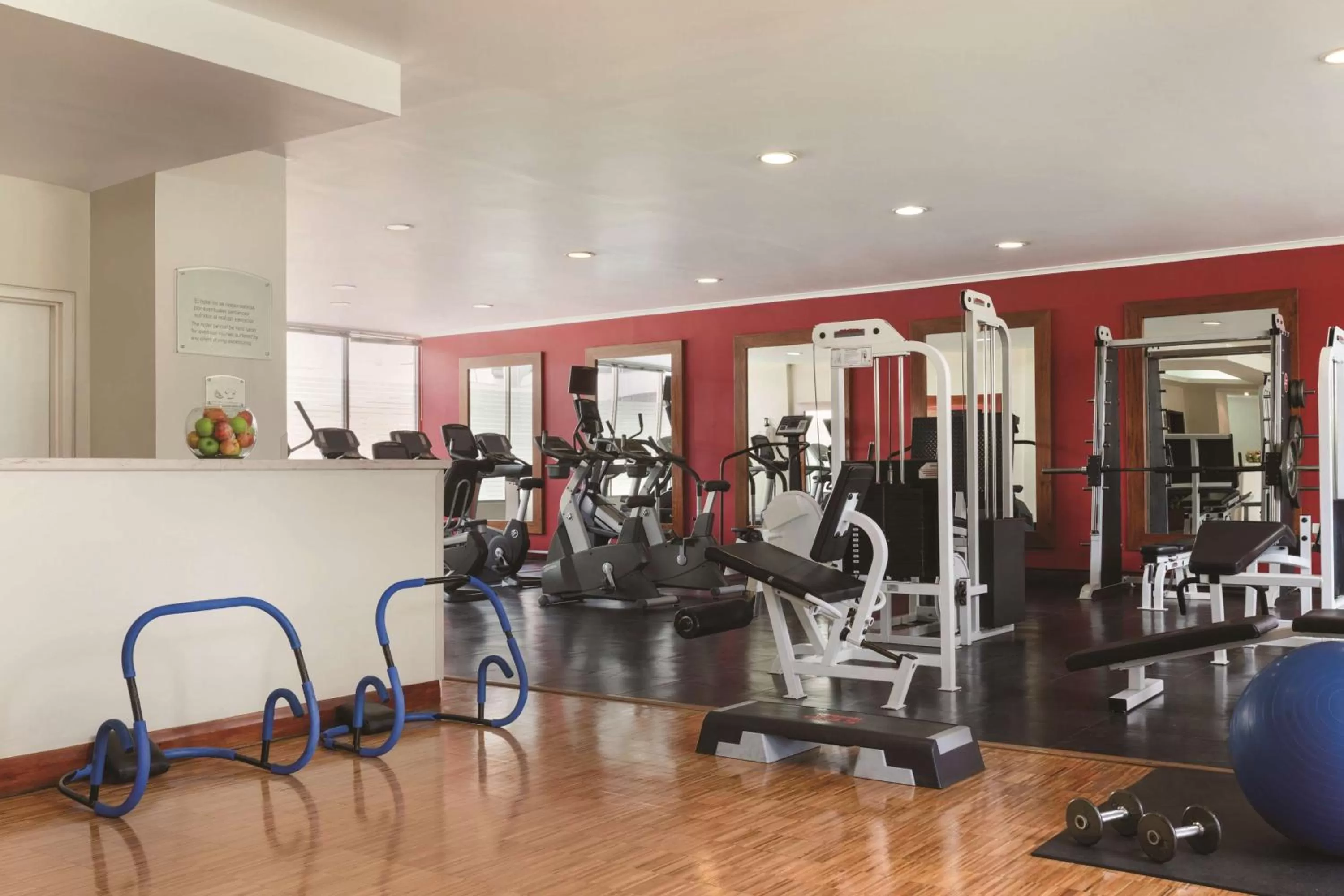 Fitness centre/facilities in Hilton Colon Quito Hotel