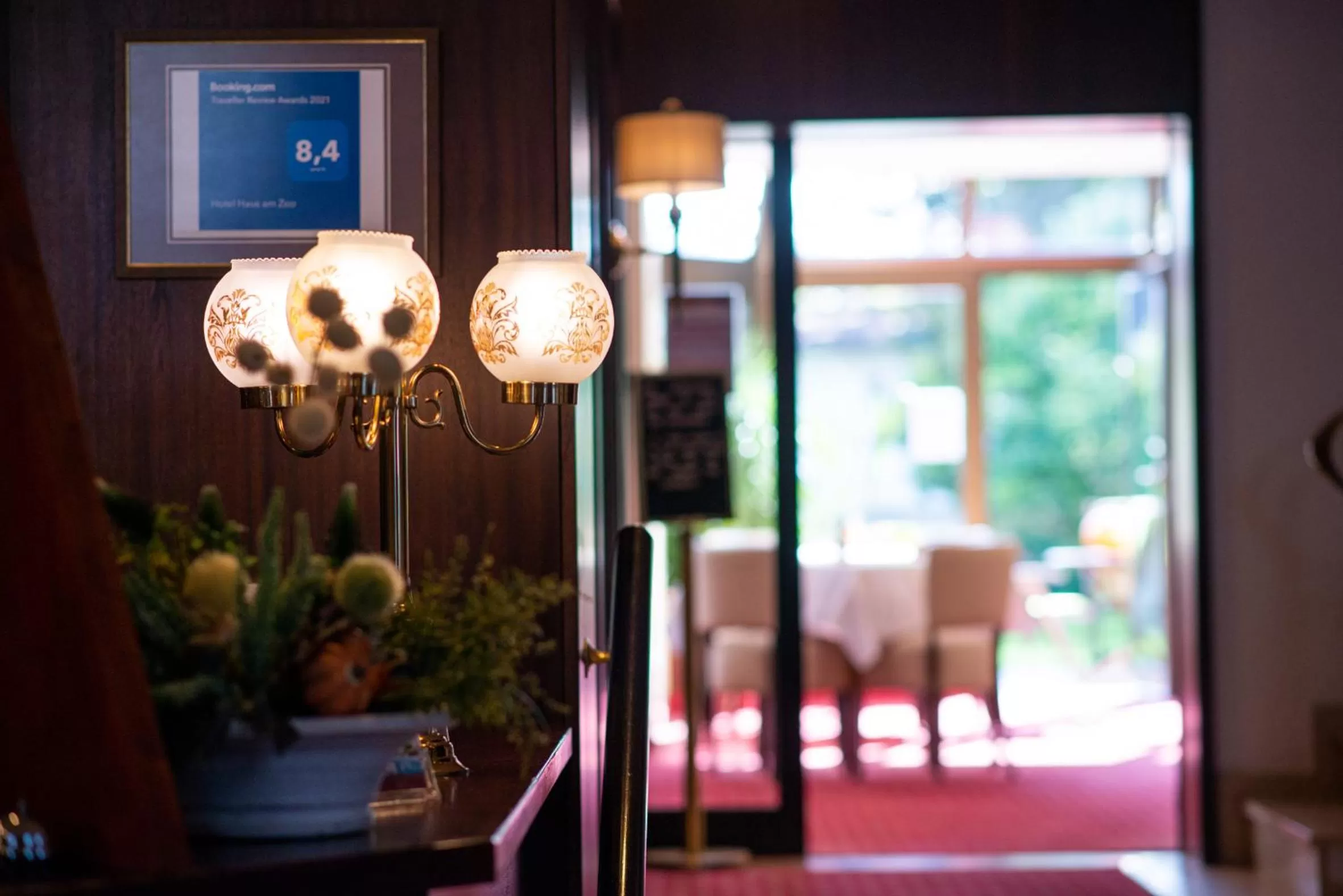 Lobby or reception in Hotel Haus am Zoo