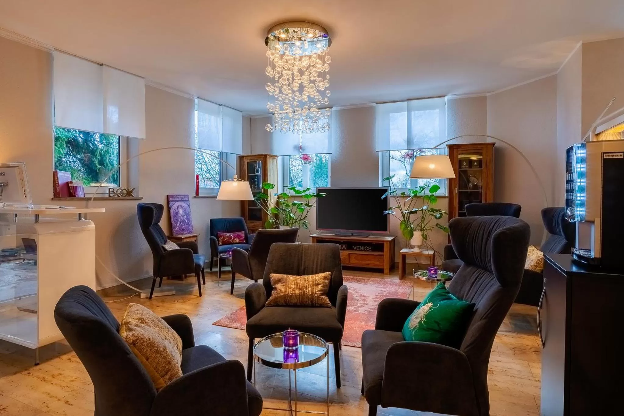 Lobby or reception in Arthotel ANA Style Augsburg