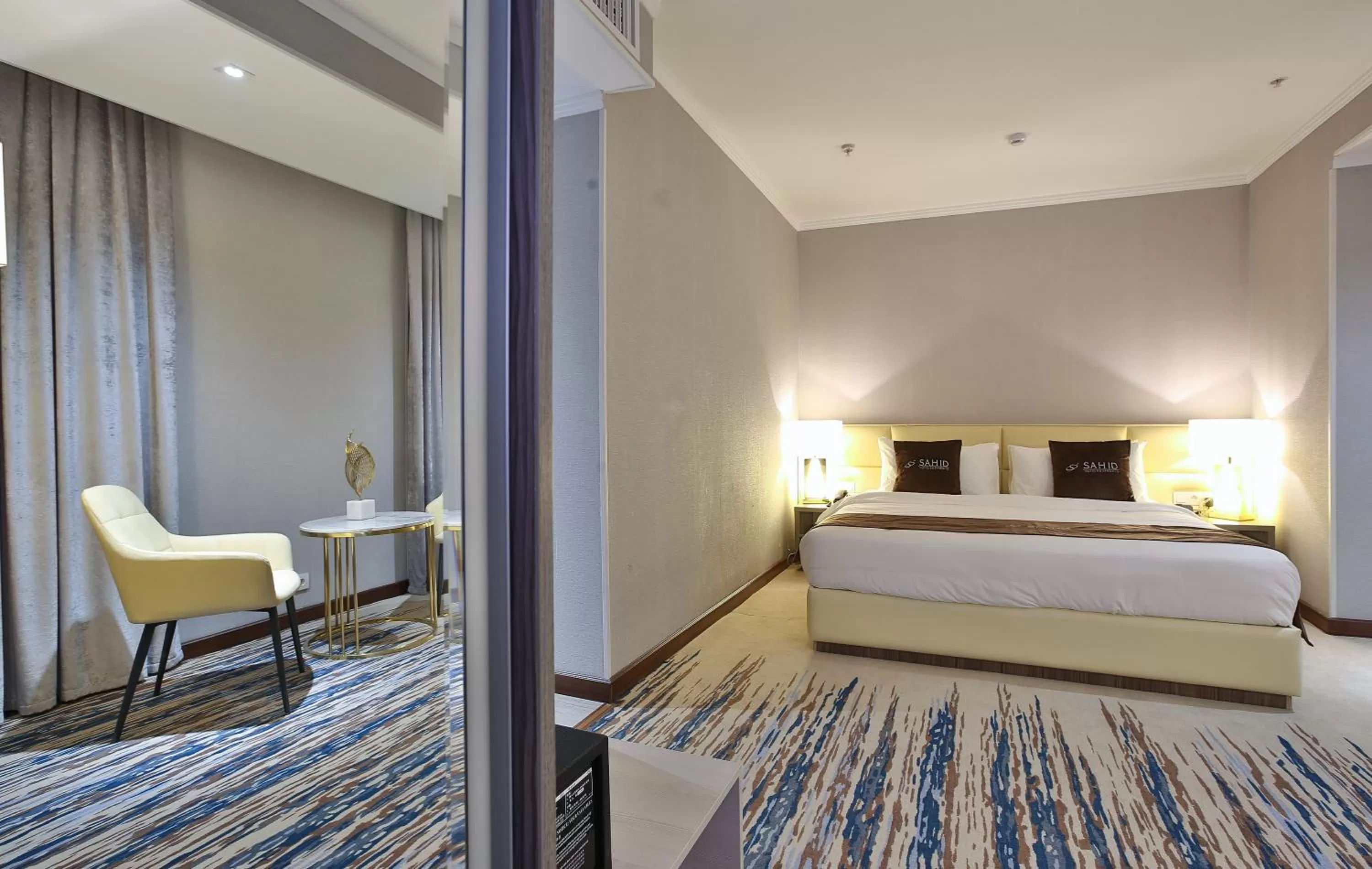 Bedroom, Bed in Sahid Zarafshon