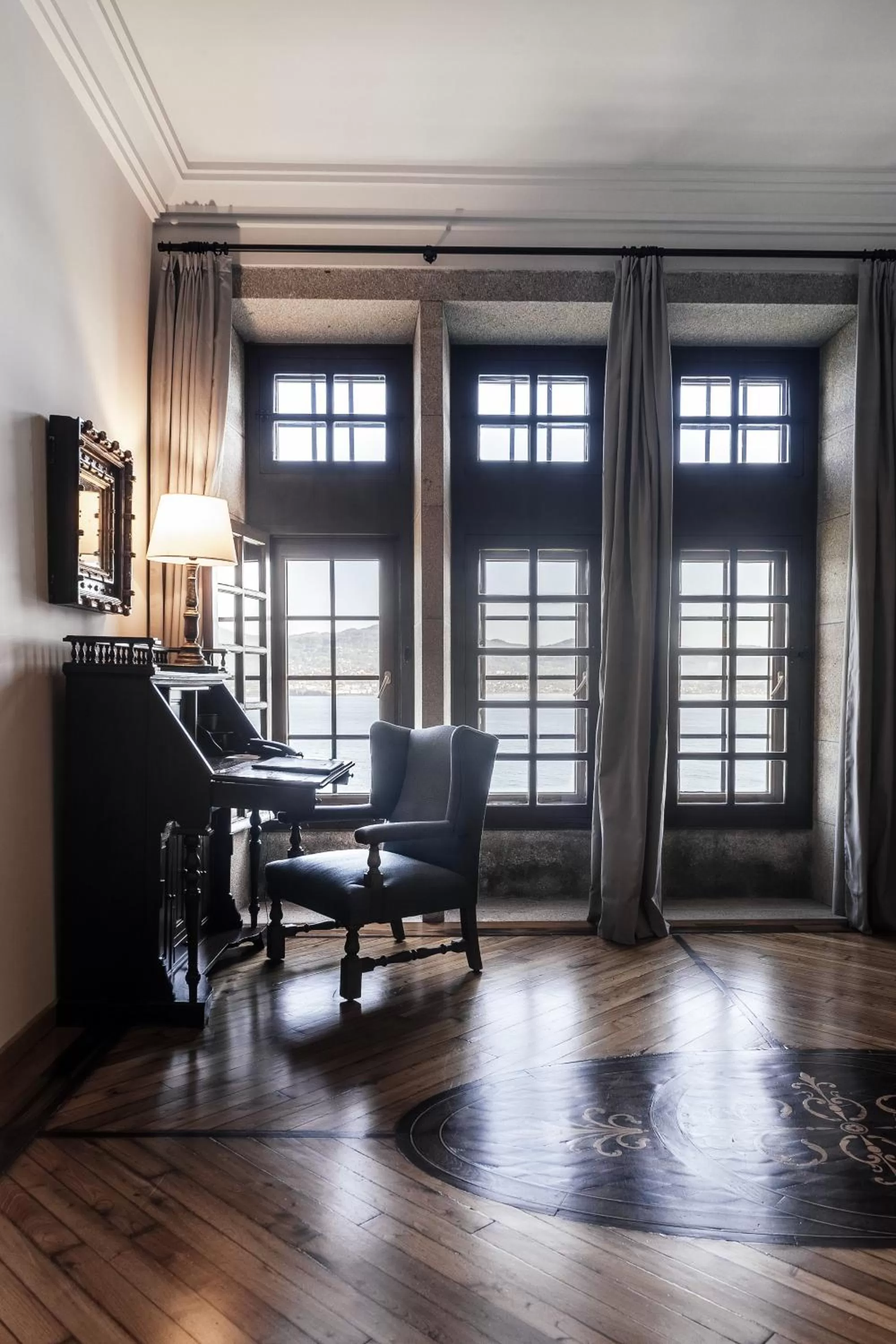 Living room in Parador de Baiona