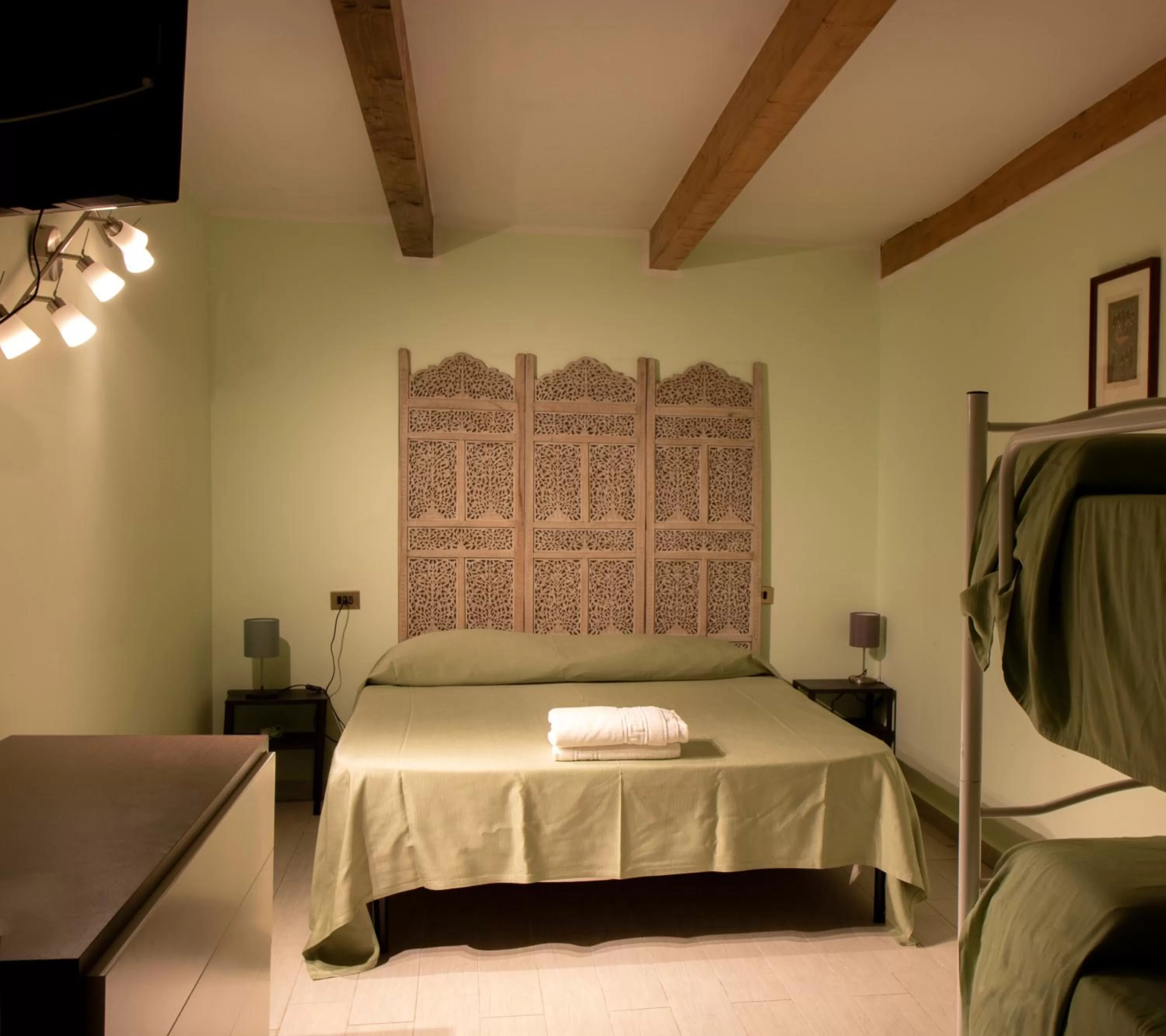 Bed in Villa Nicodemo