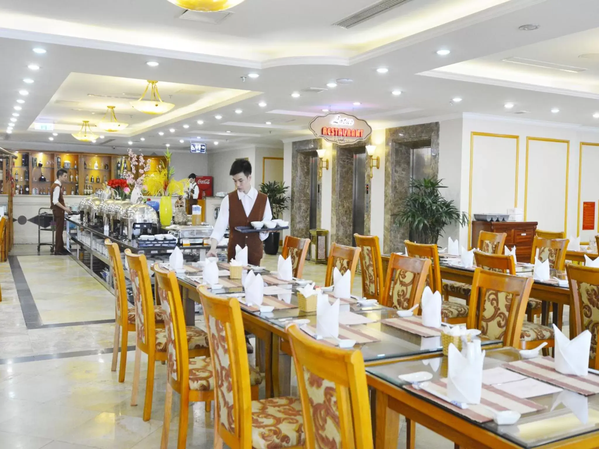 Staff, Restaurant/Places to Eat in A25 Luxury Hotel