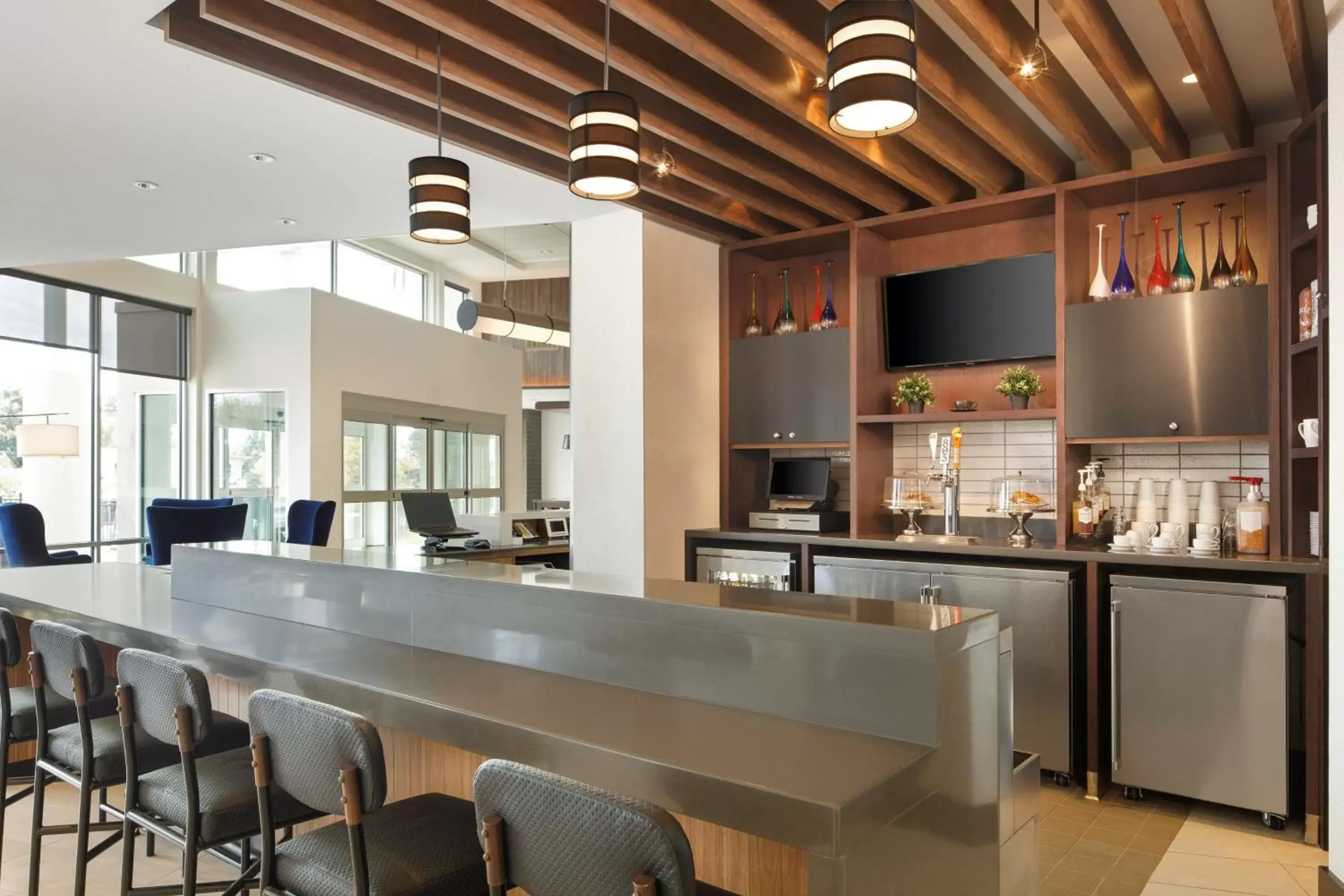 Lounge or bar, Restaurant/Places to Eat in Hyatt Place Santa Cruz