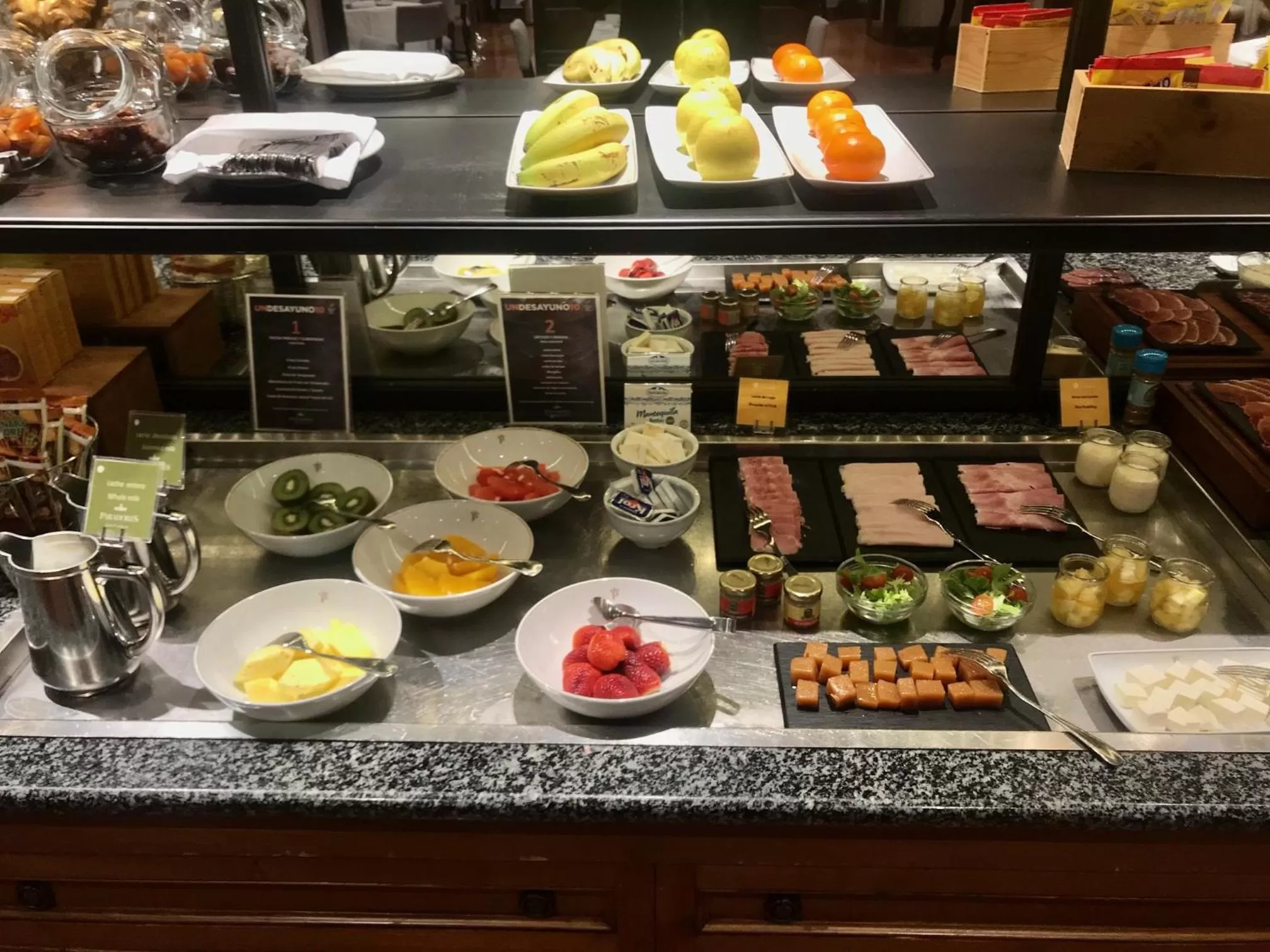 Breakfast in Parador de Ribadeo