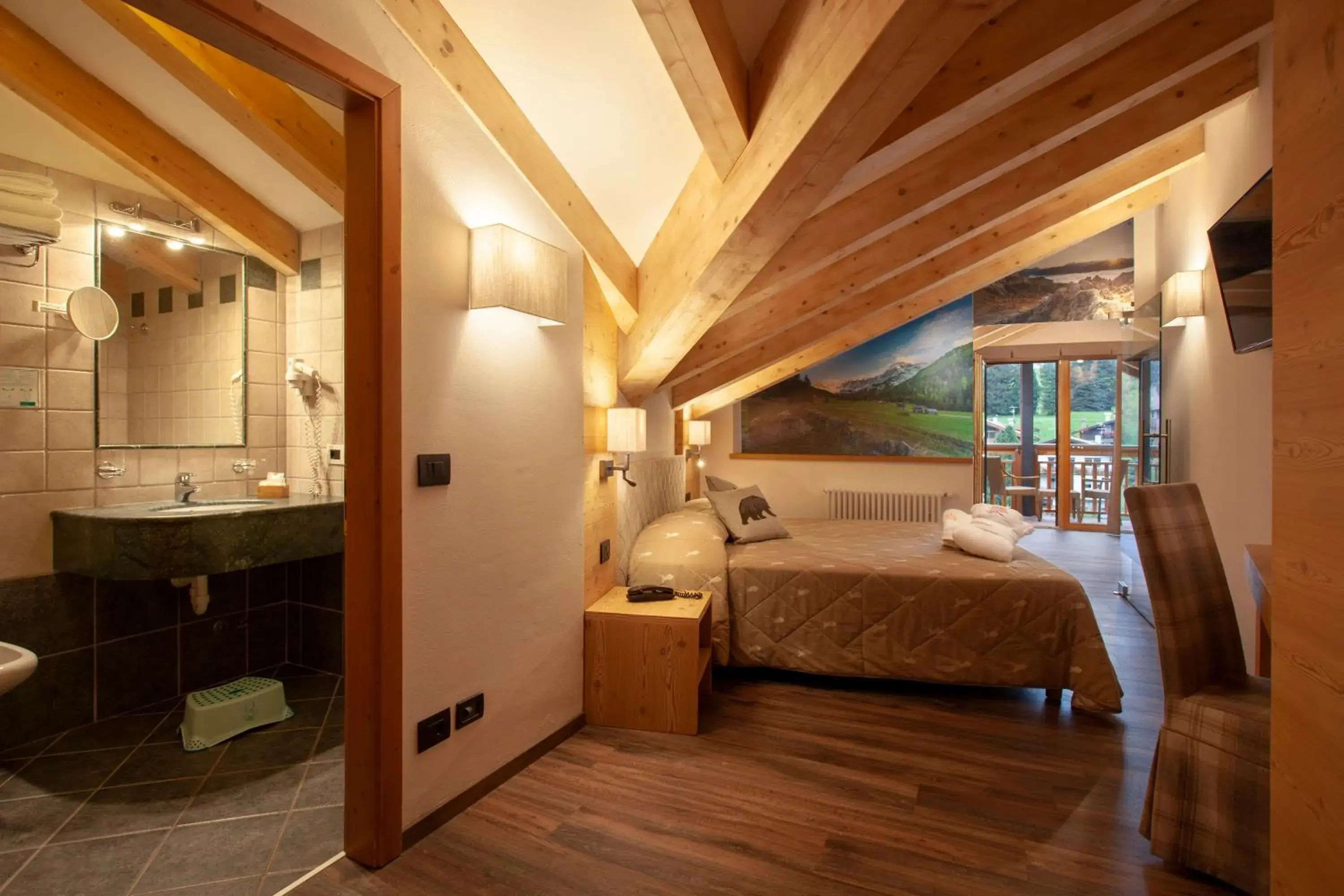 Bed in Resort Dolce Casa - Family & Spa Hotel