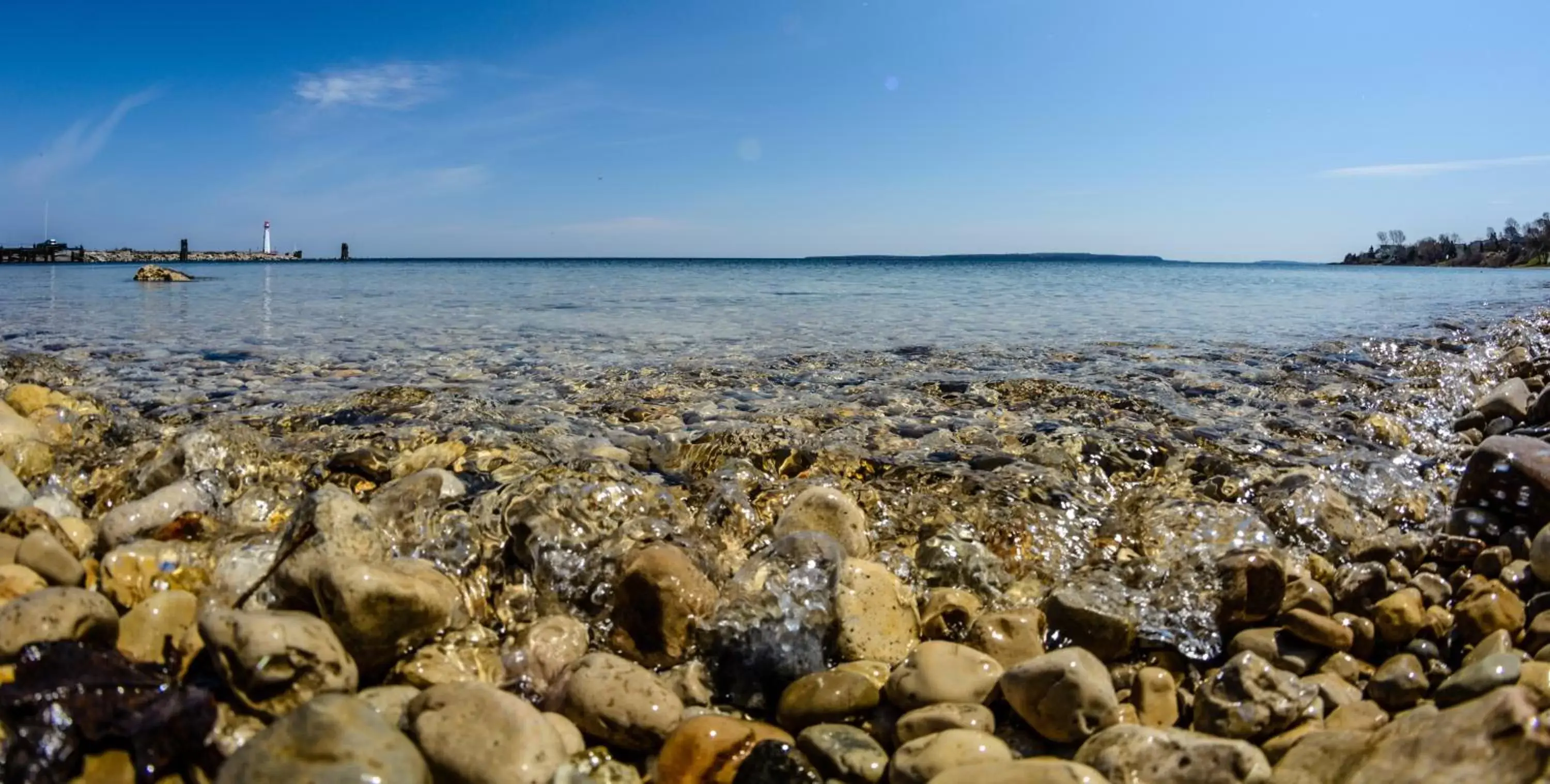 Property building in Holiday Inn Express St. Ignace Lake Front Hotel