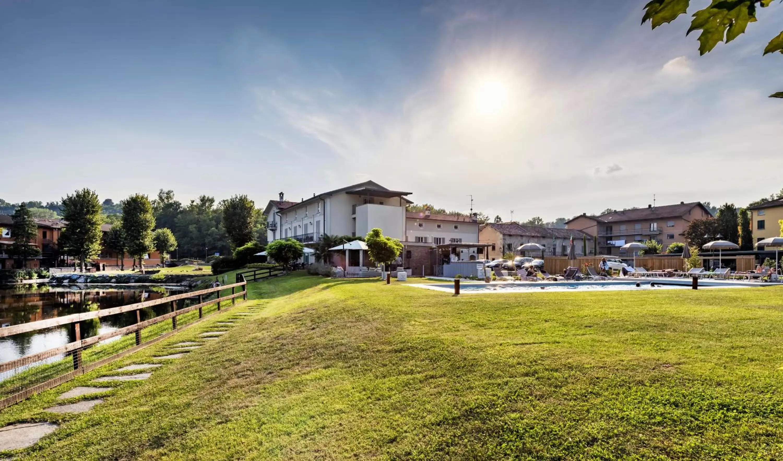 Garden, Property Building in La Casa del Mulino