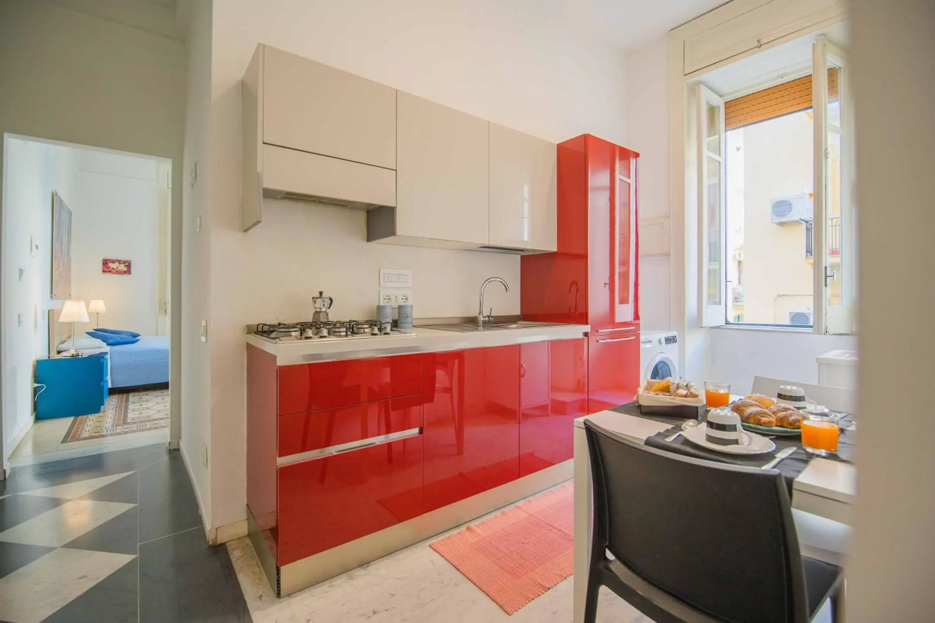 kitchen, Kitchen/Kitchenette in Bed&Breakfast Salerno