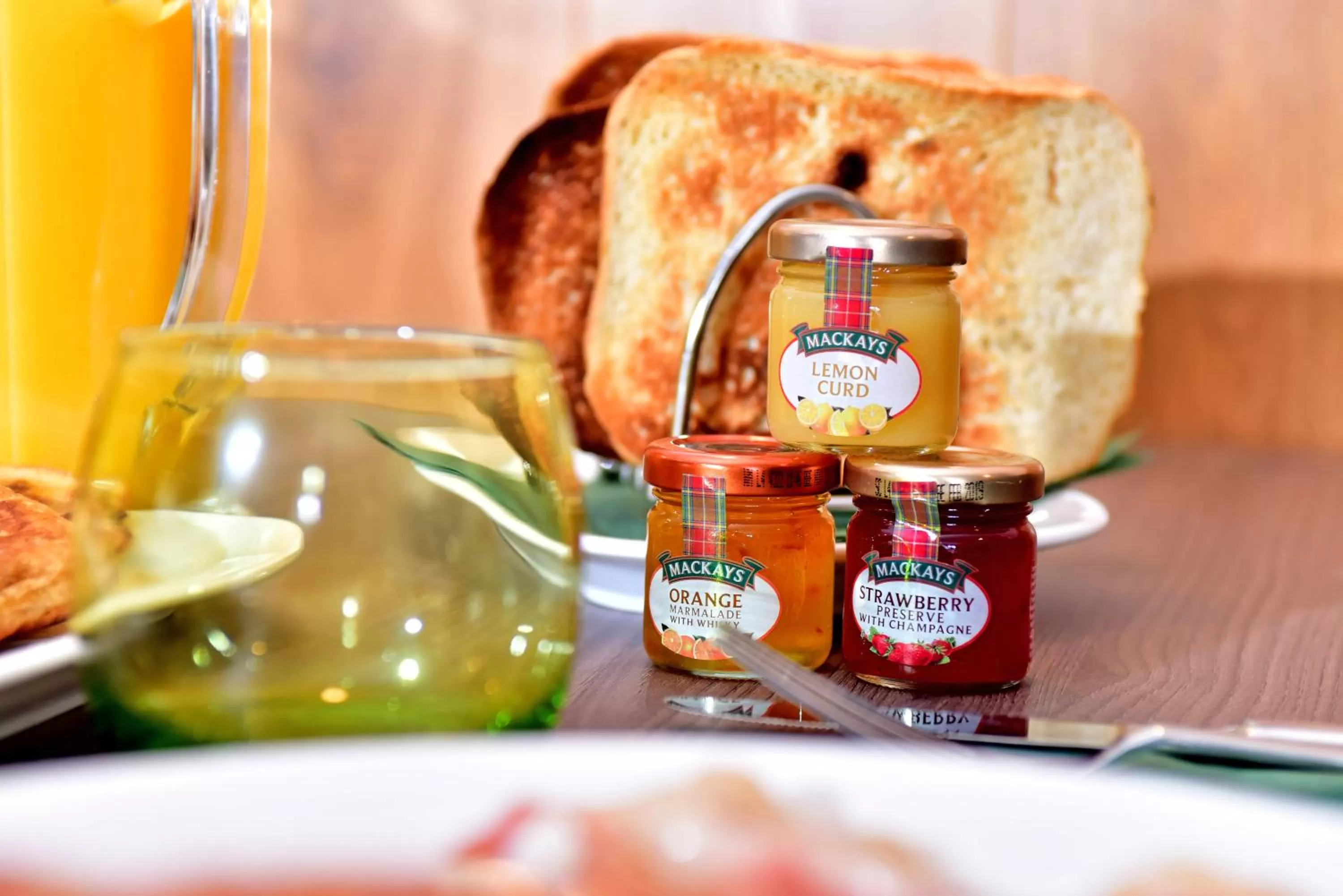 Food close-up in The Townhouse Aberfeldy - Rooms & Breakfast