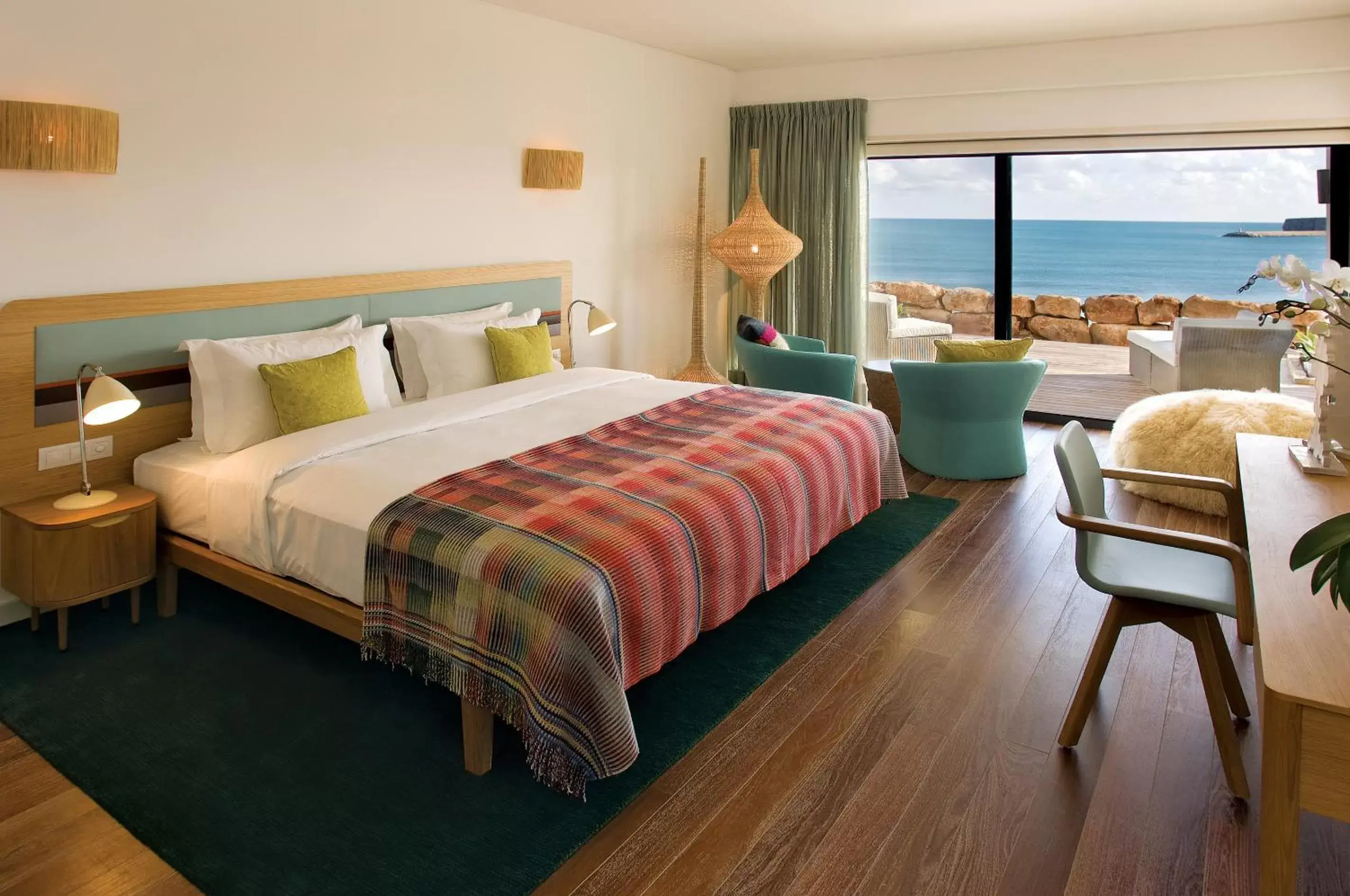 Bed in Martinhal Sagres Beach Family Resort Hotel